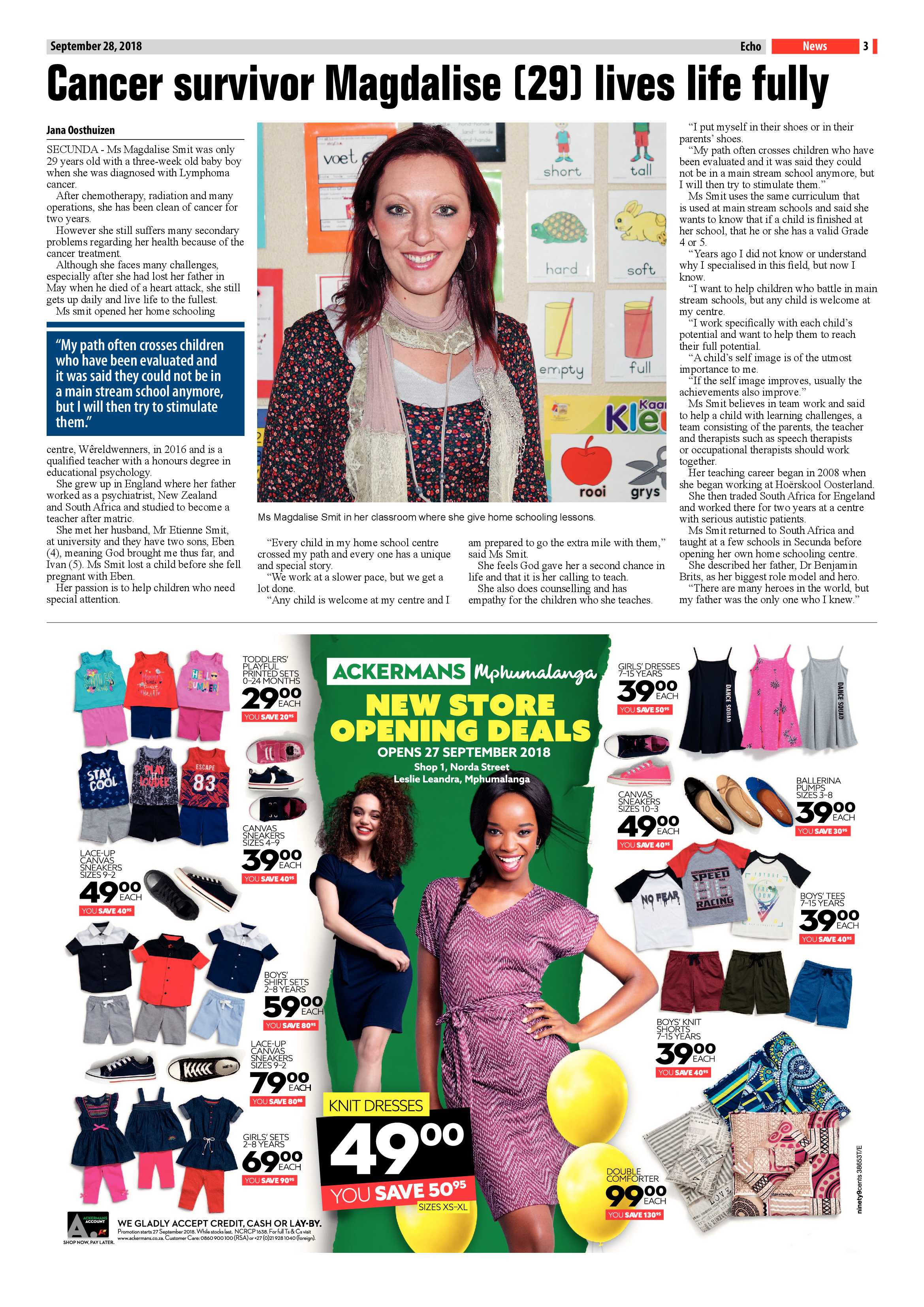 Echo 28 September 2018 page 3