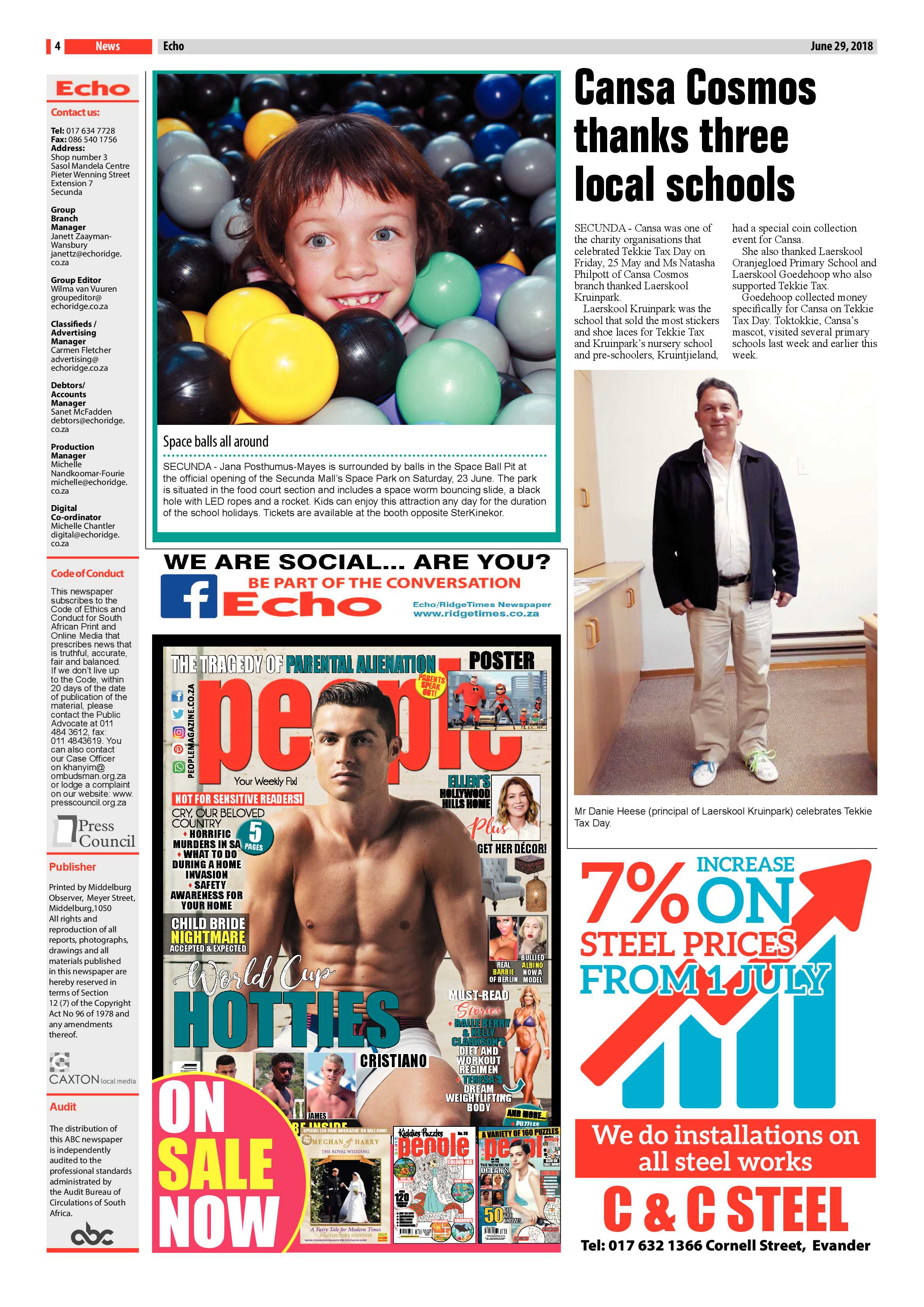 Echo 29 June 2018 page 4