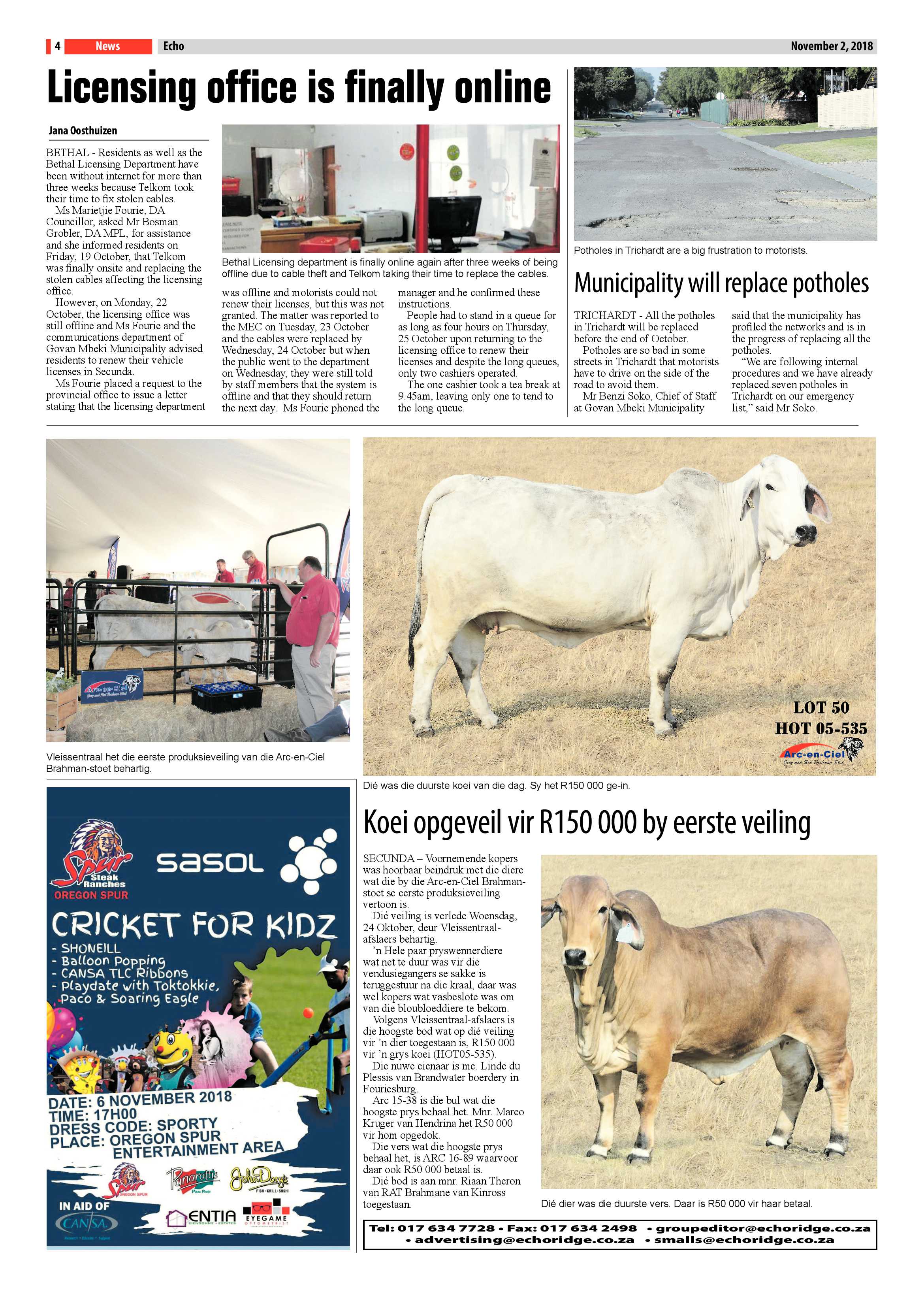 Echo 2 November 2018 page 4