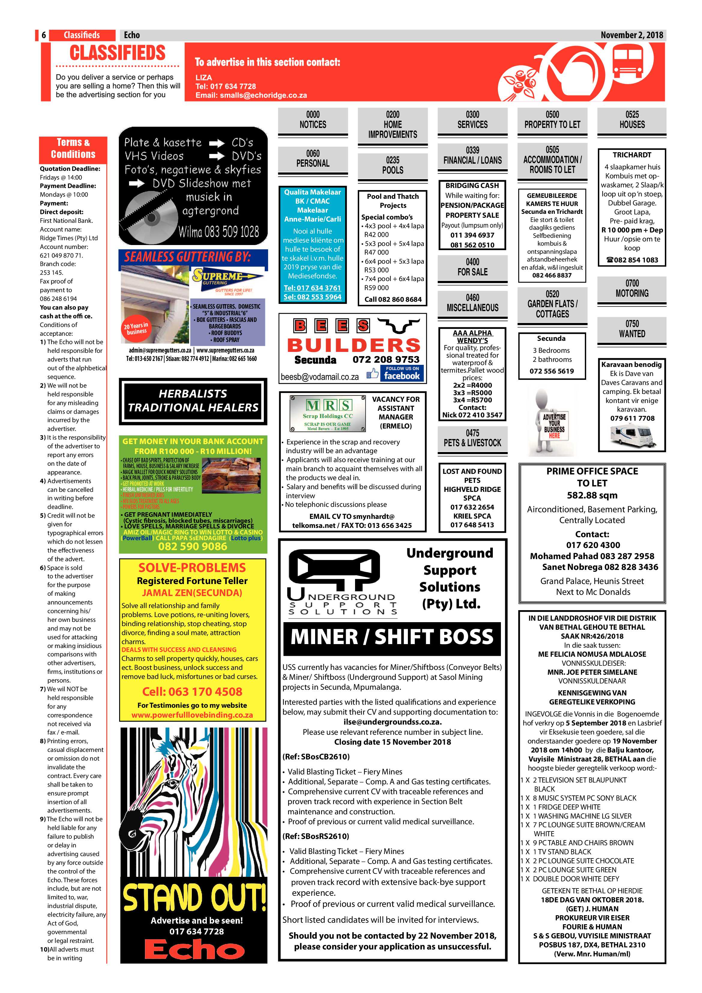 Echo 2 November 2018 page 6