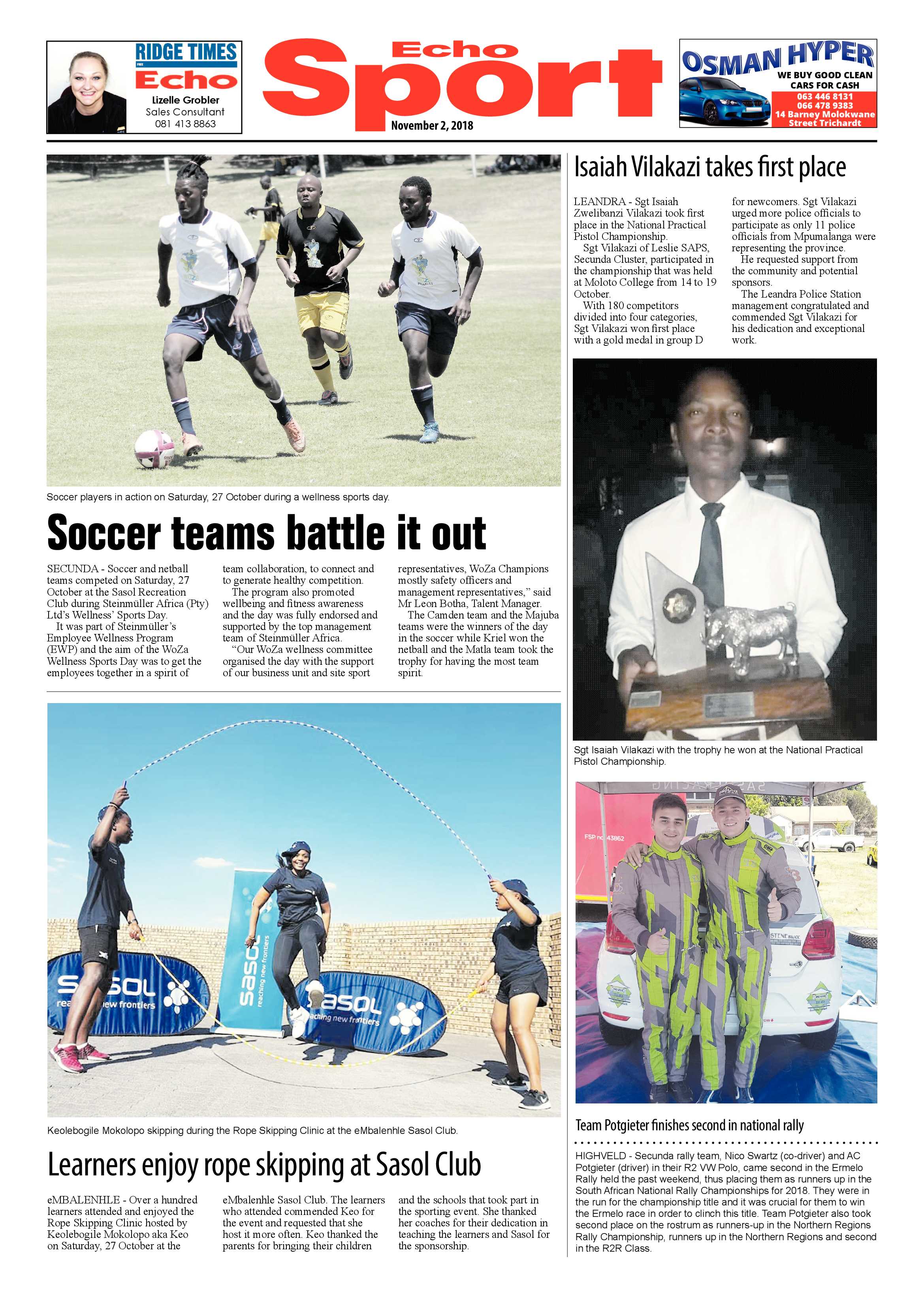 Echo 2 November 2018 page 8