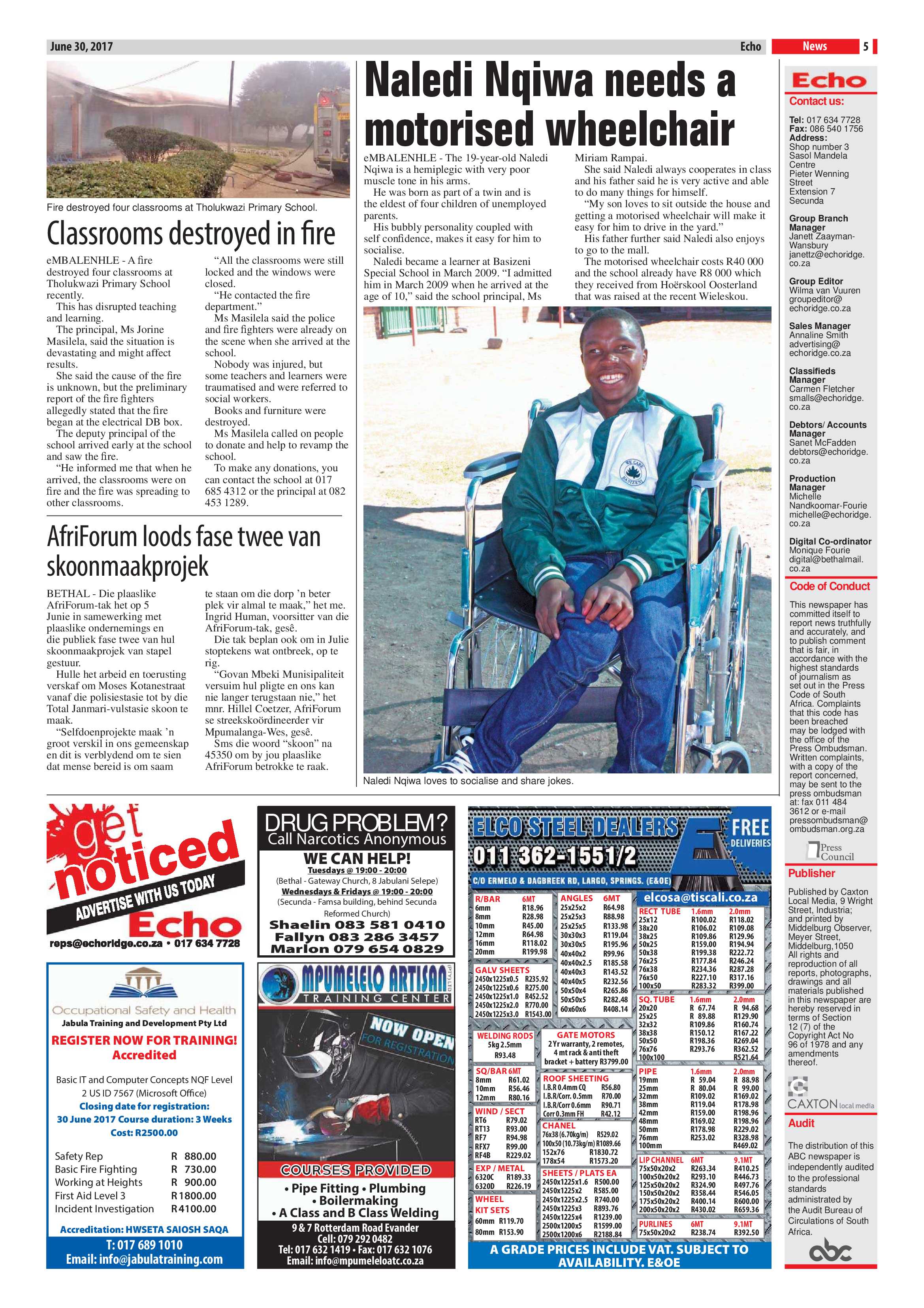 Echo 30 June 2017 page 5