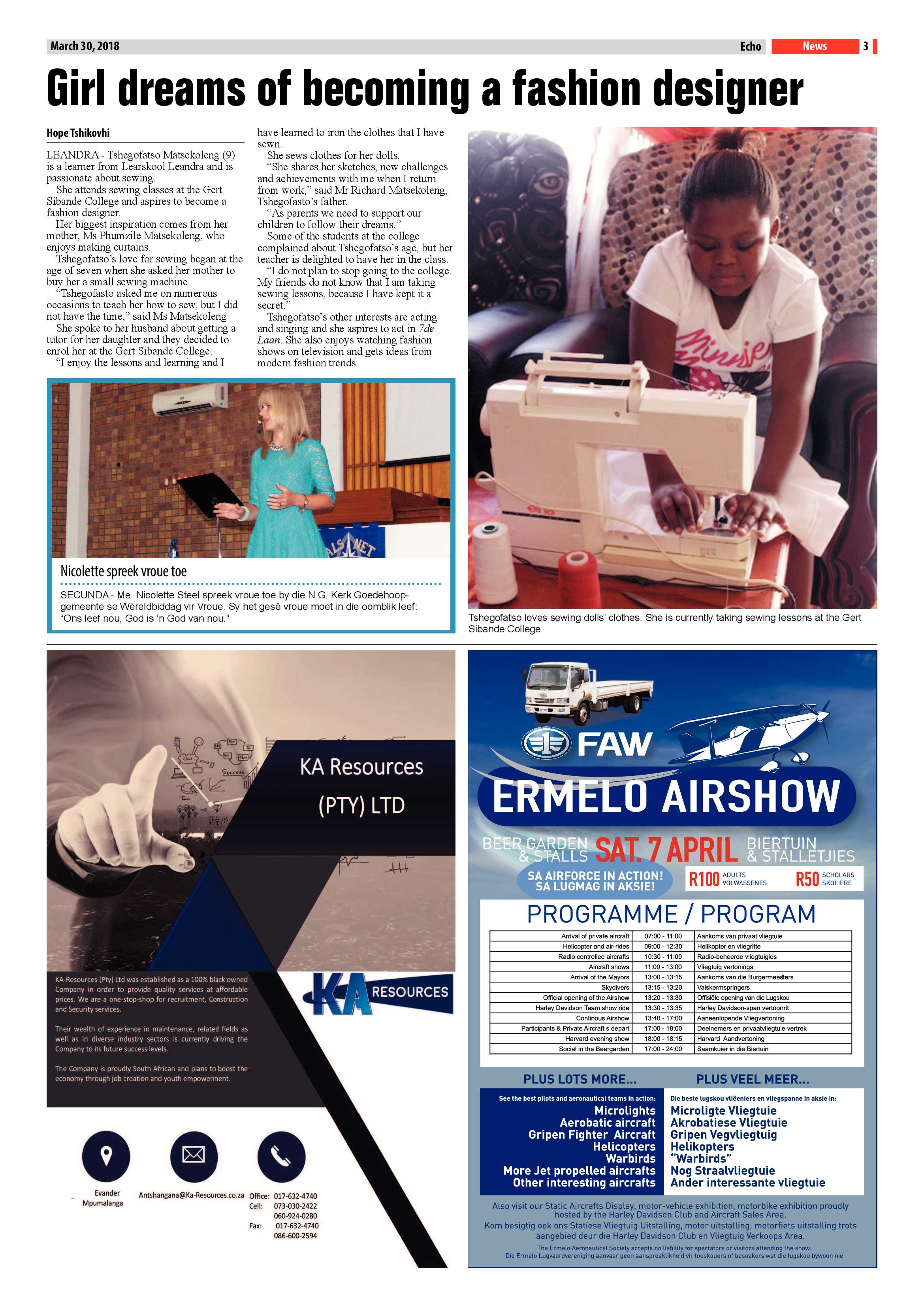 Echo 30 March 2018 page 3