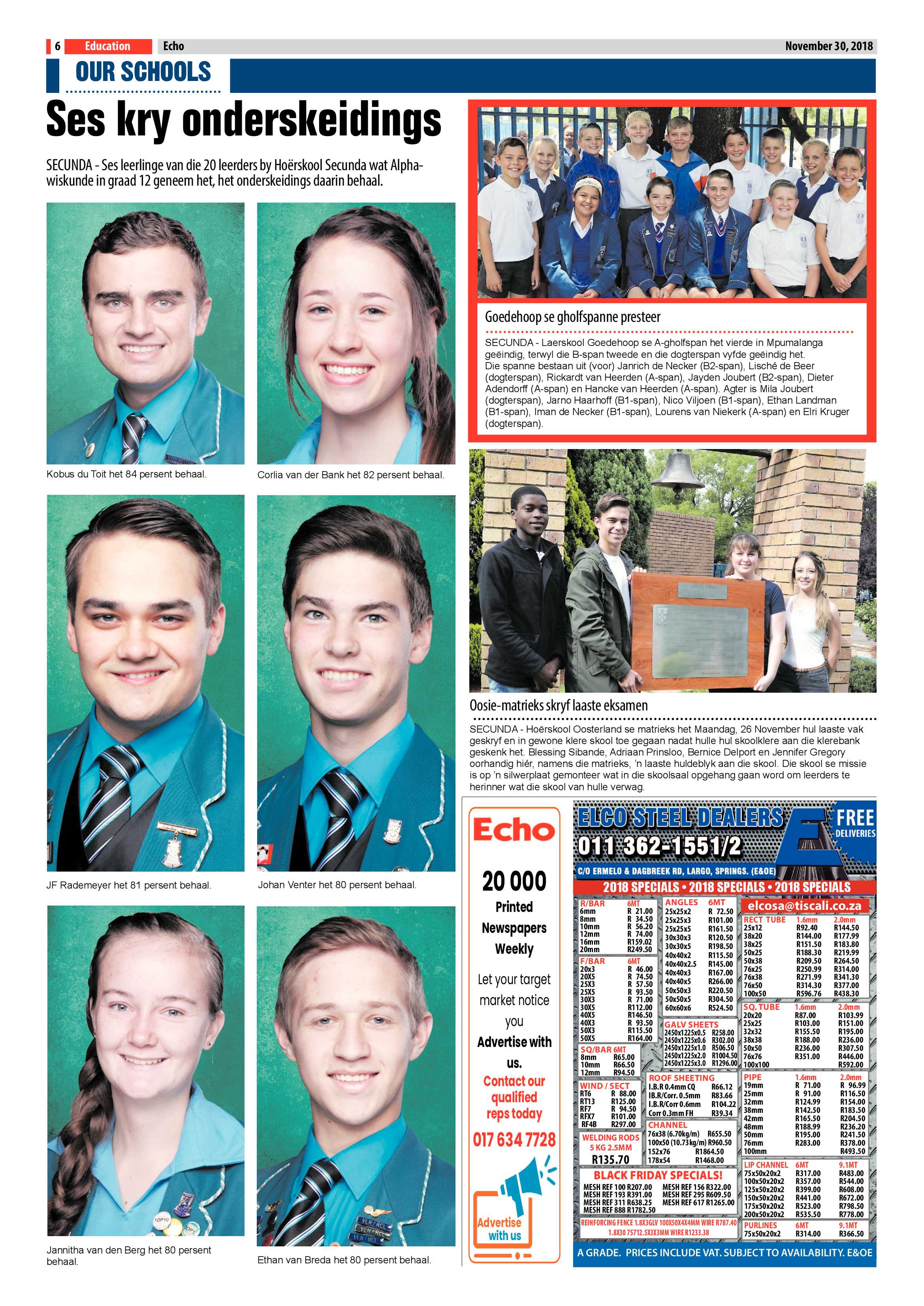 Echo 30 November 2018 page 6