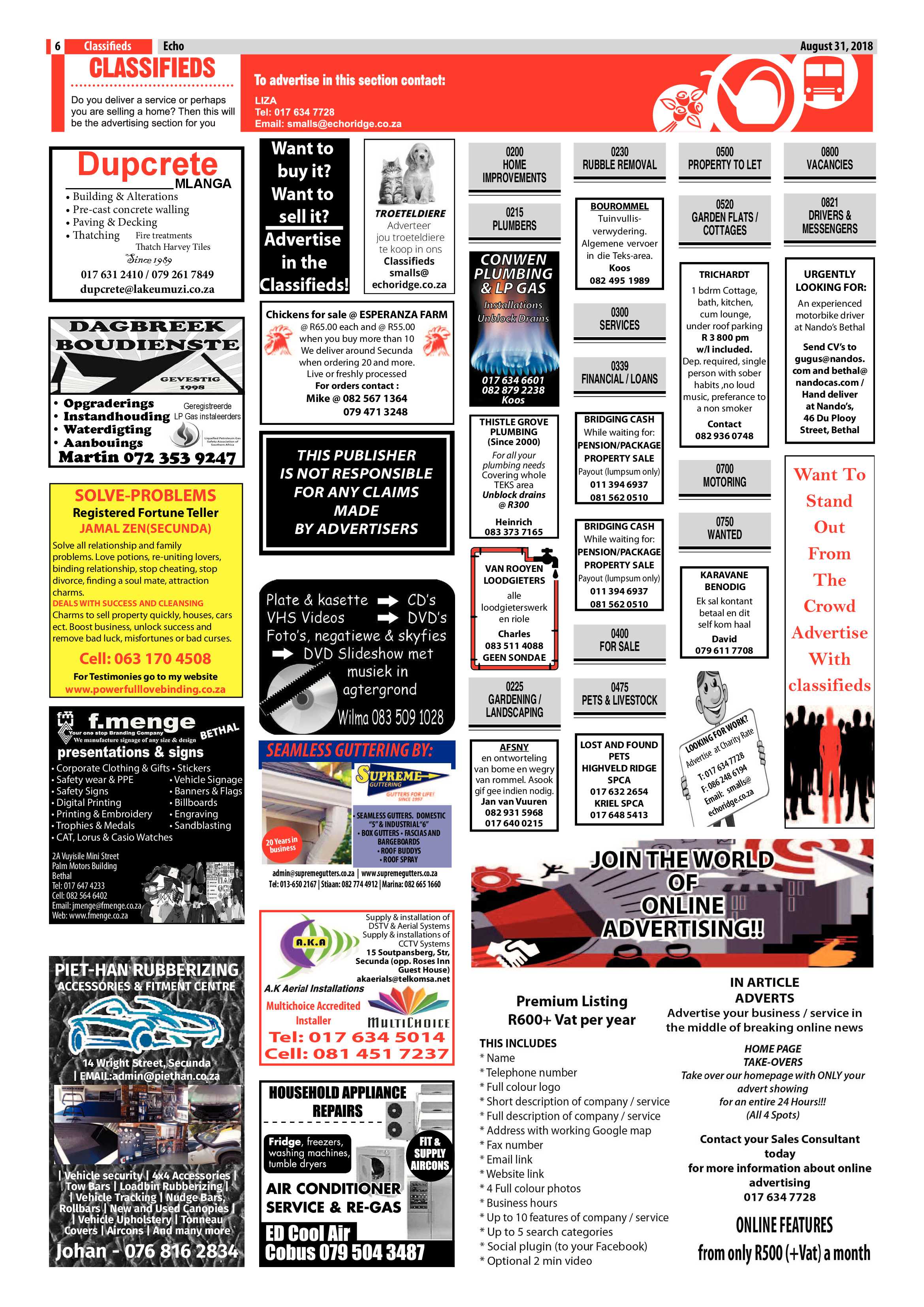 Echo 31 August 2018 page 5
