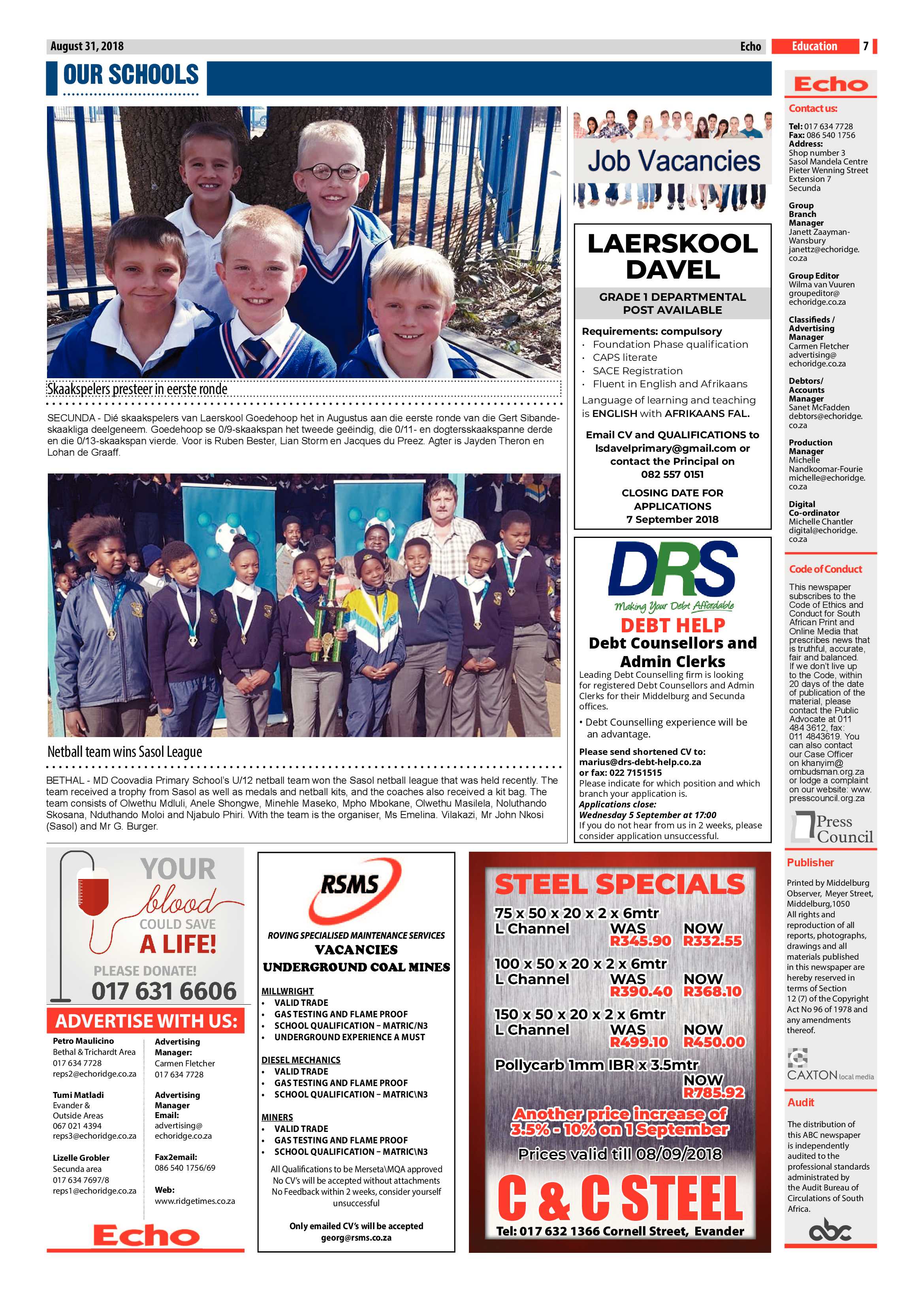 Echo 31 August 2018 page 6