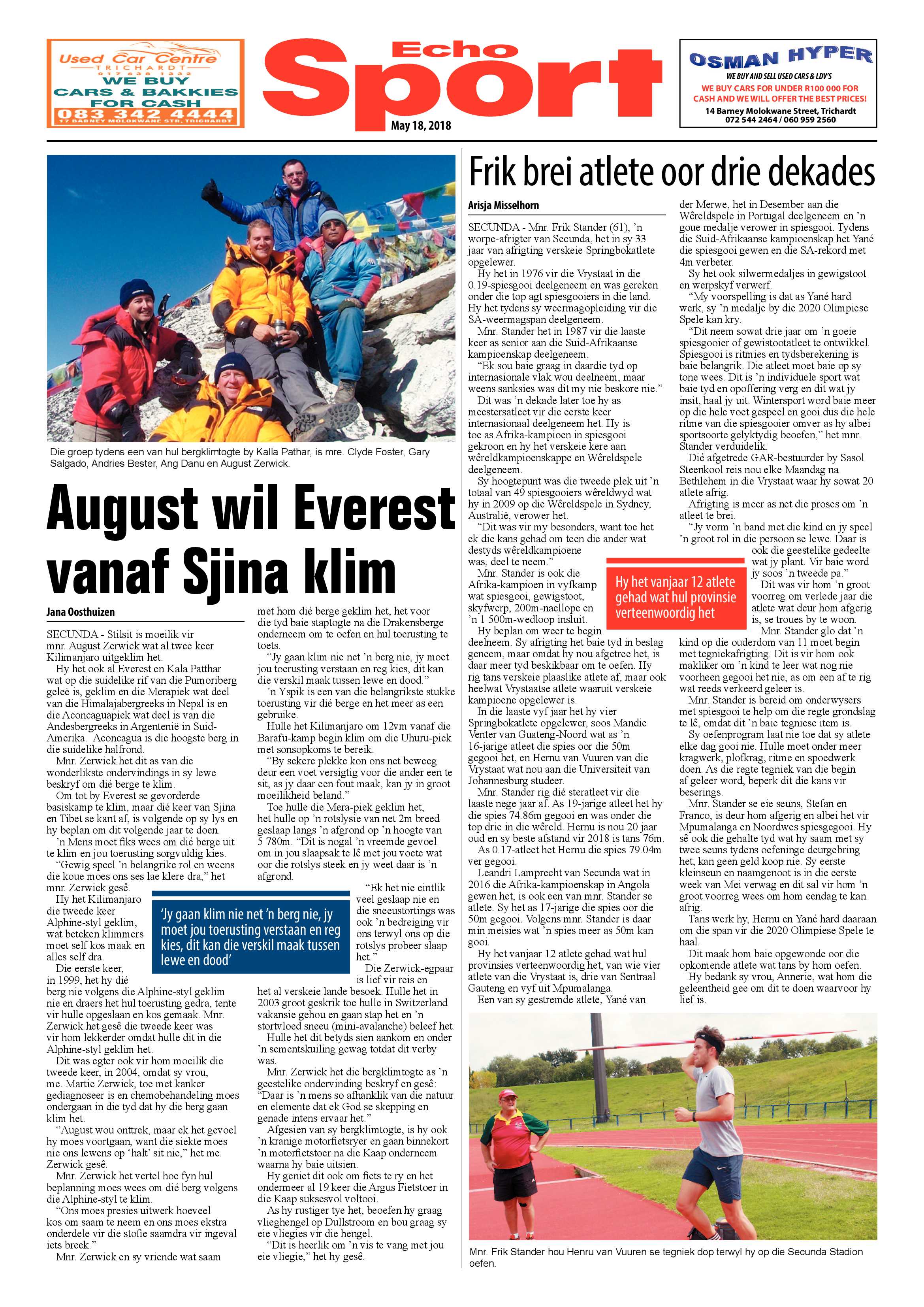 Echo 18 May 2018 page 8