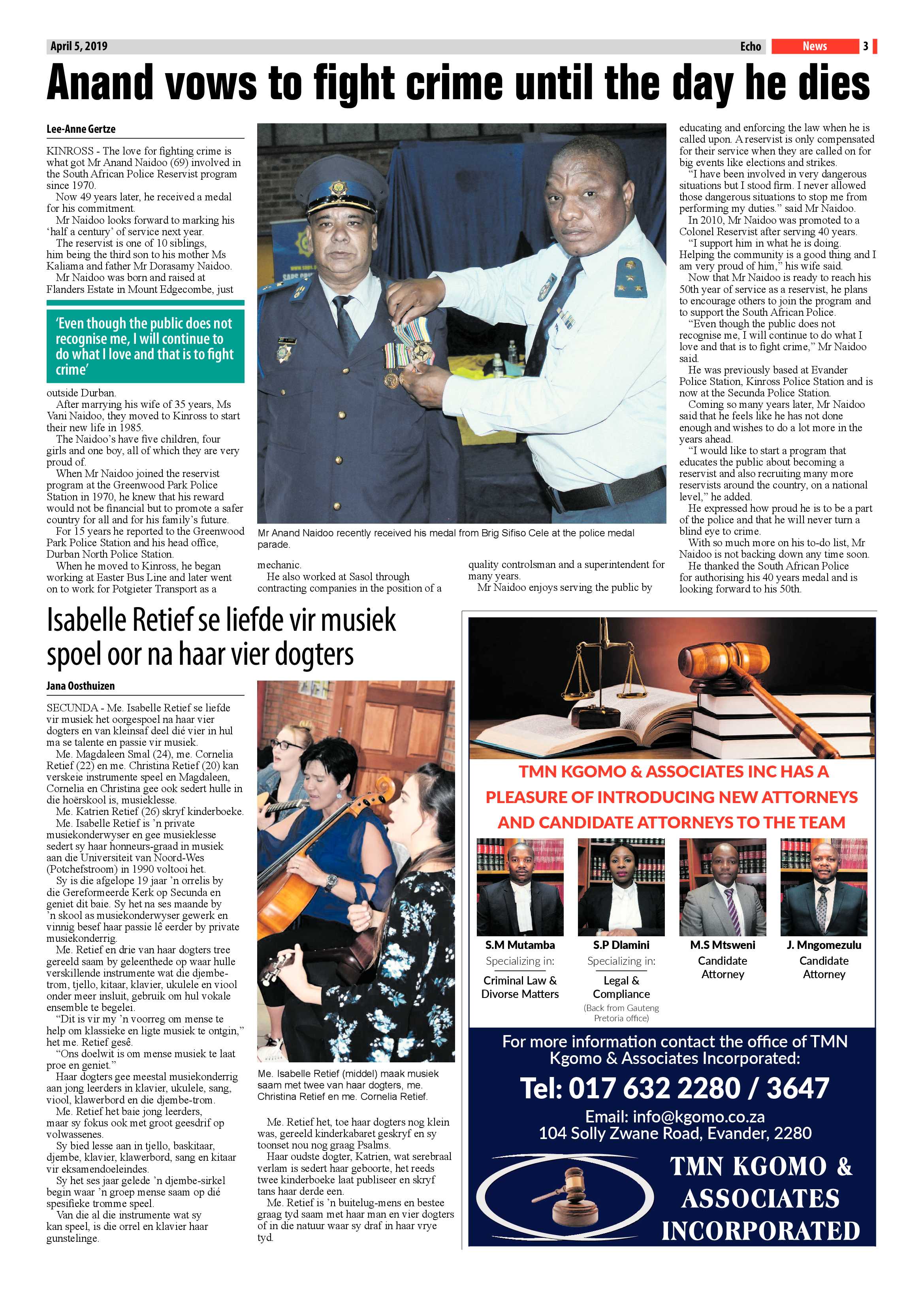Echo 5 April 2019 page 3