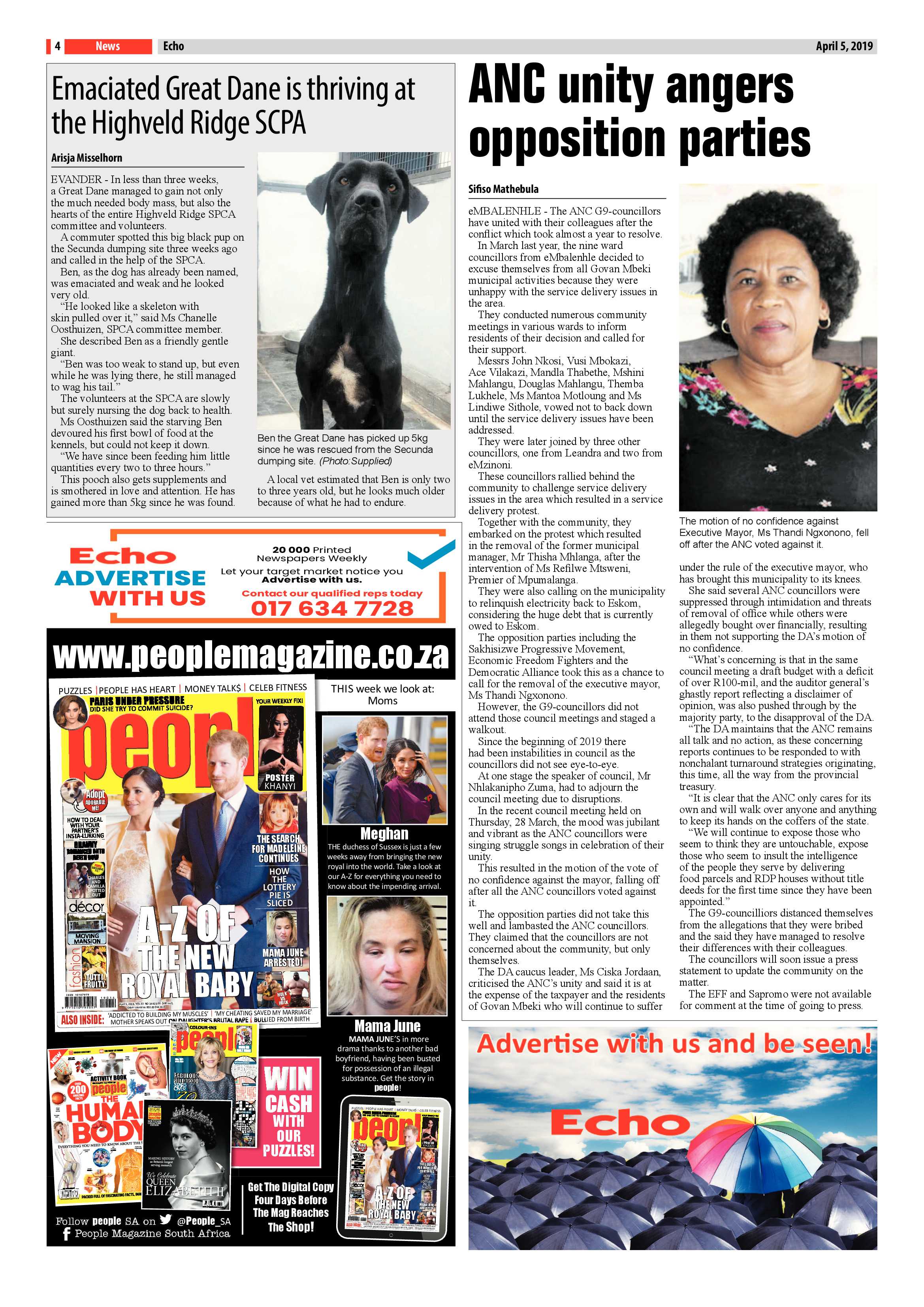 Echo 5 April 2019 page 4