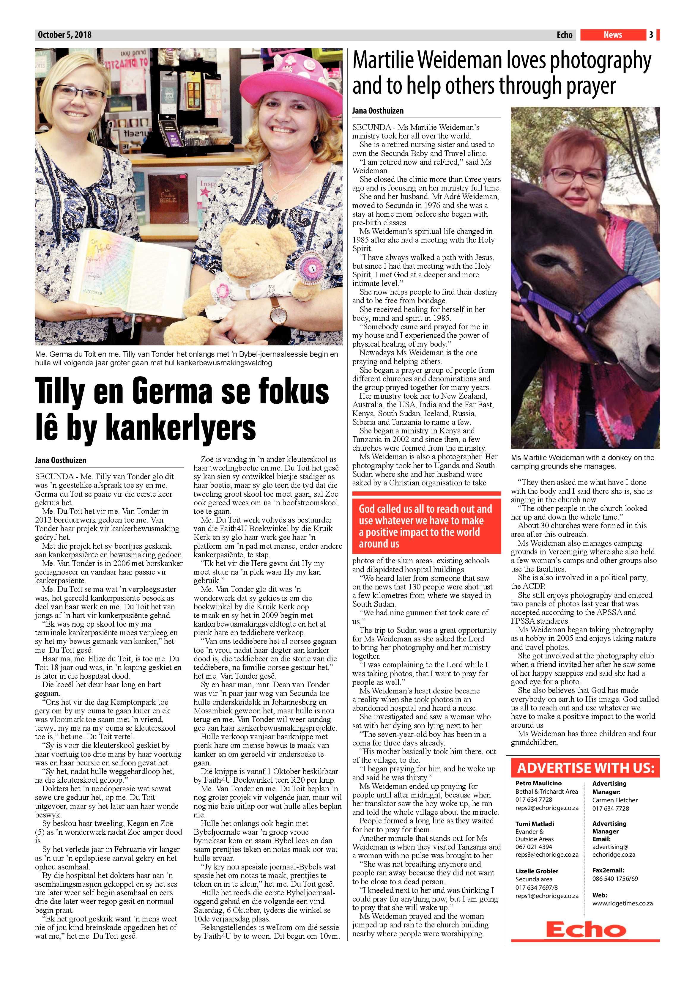 Echo 5 October 2018 page 3