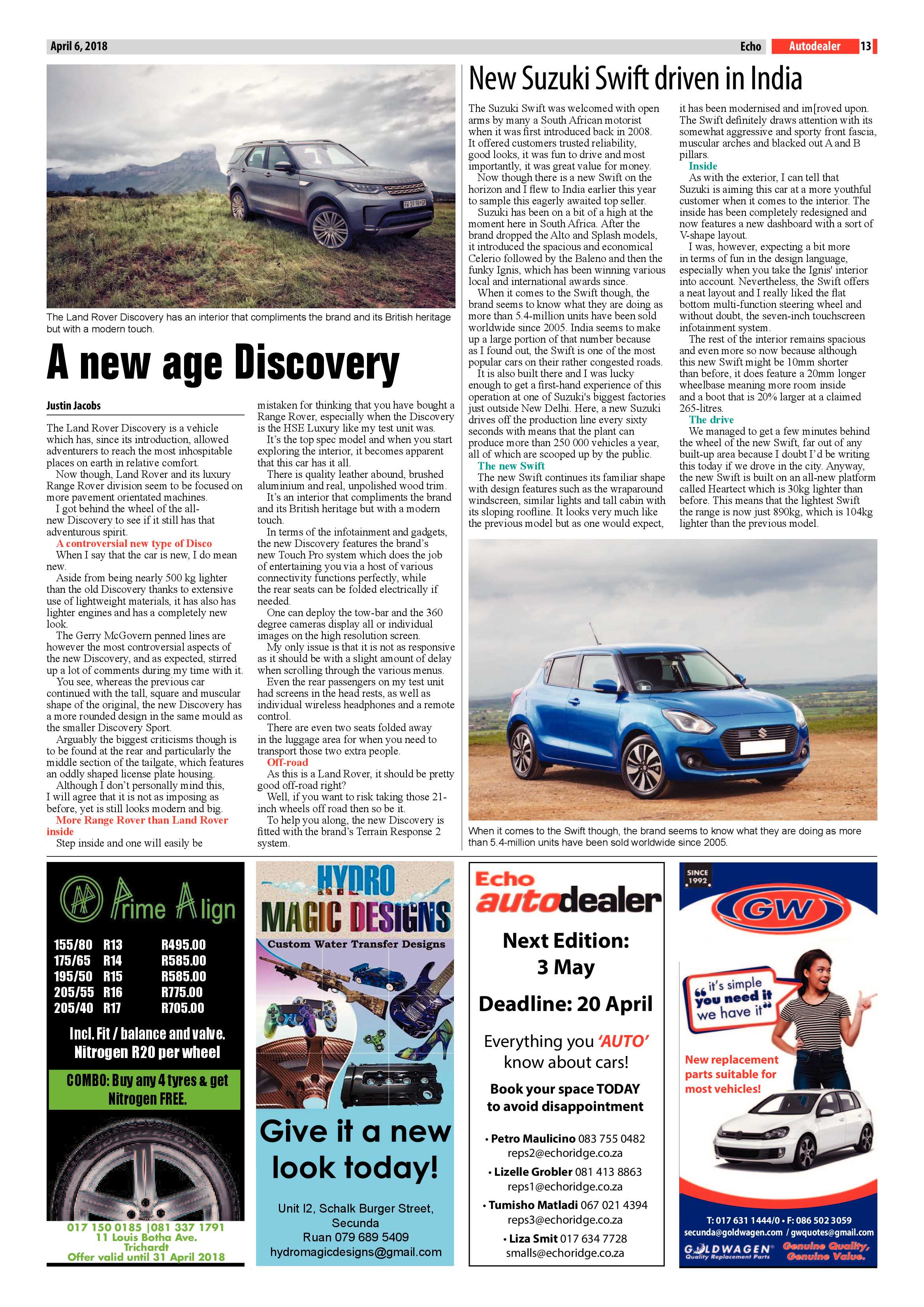 Echo 6 April 2016 page 13