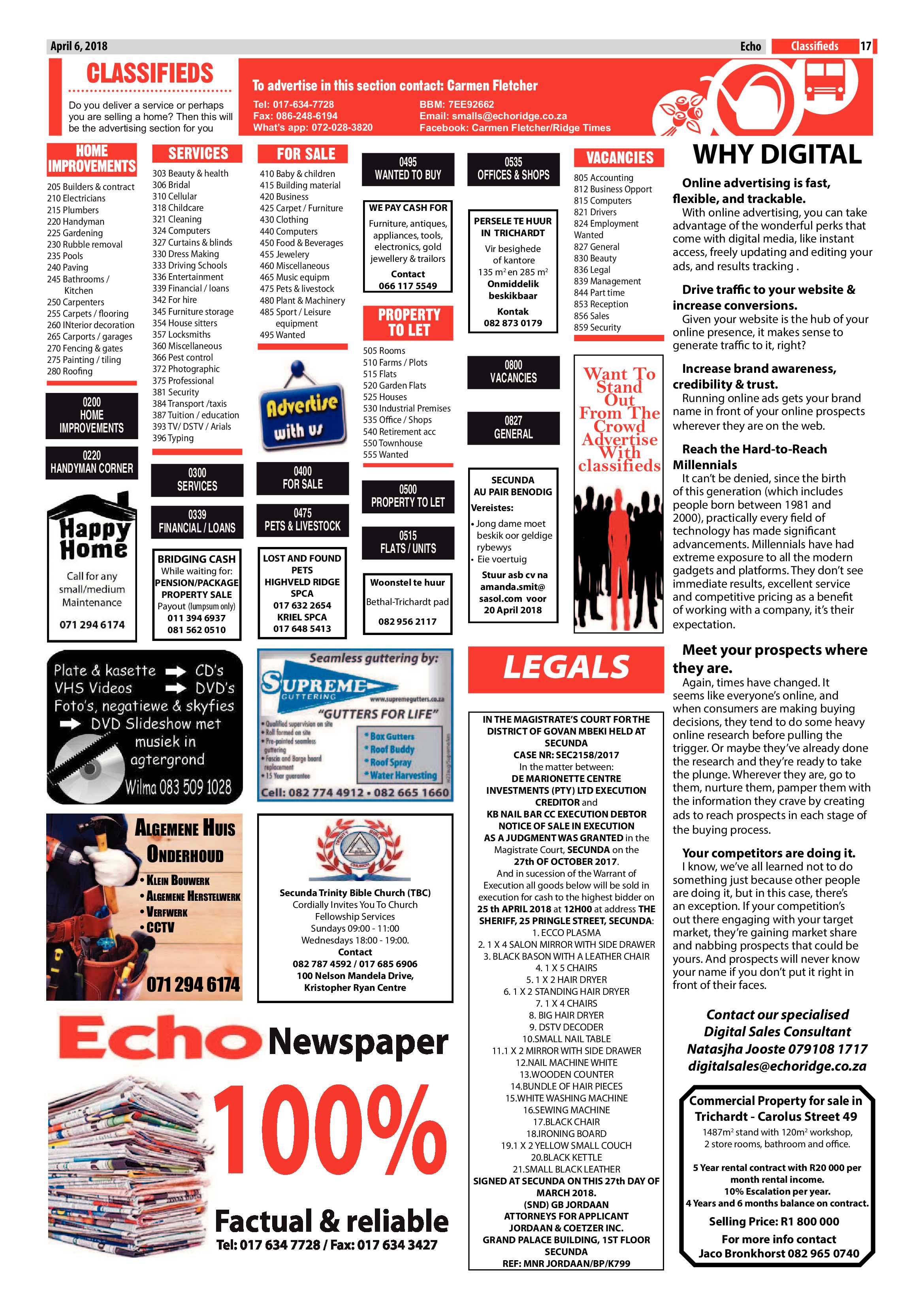 Echo 6 April 2016 page 17