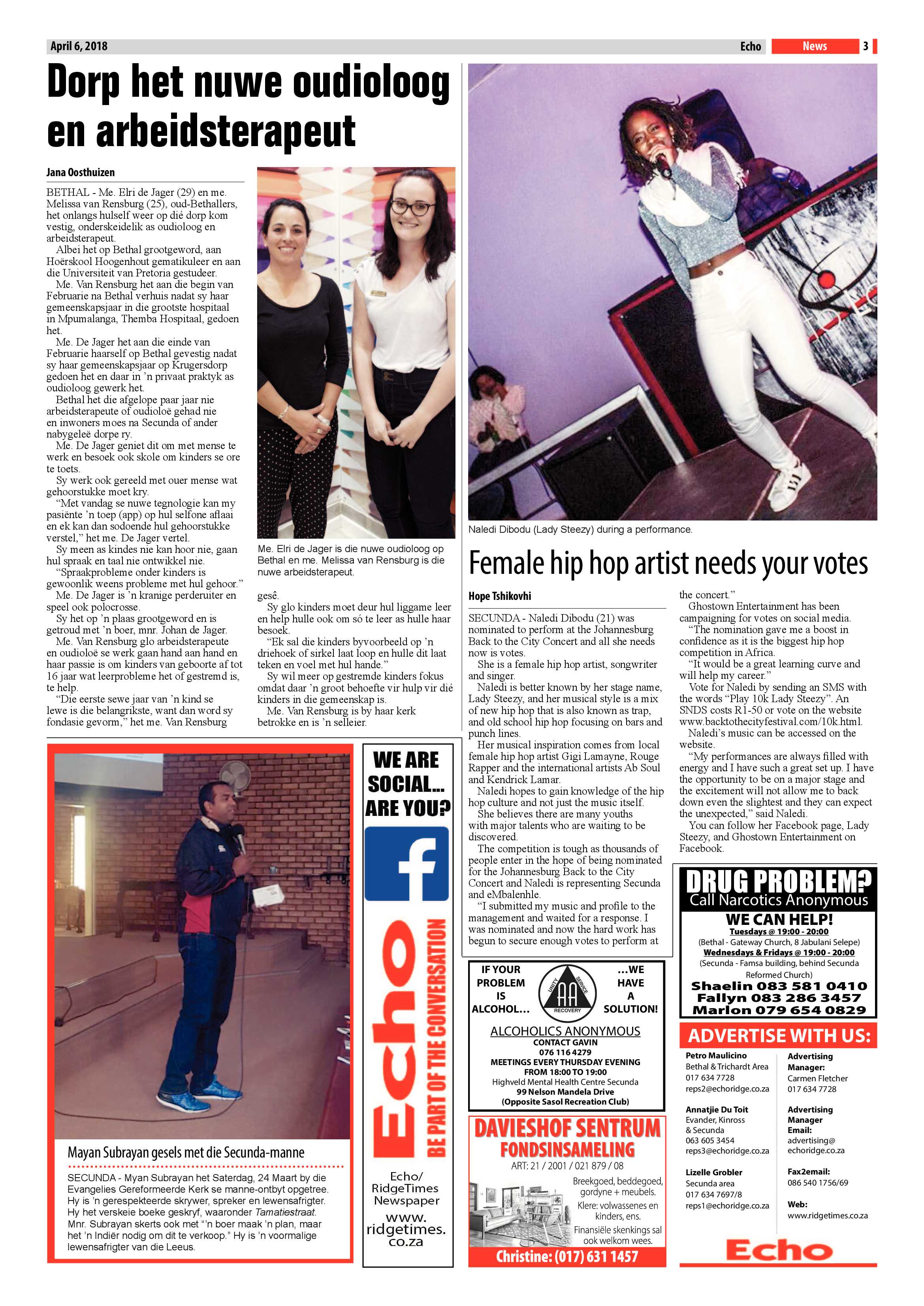 Echo 6 April 2016 page 3
