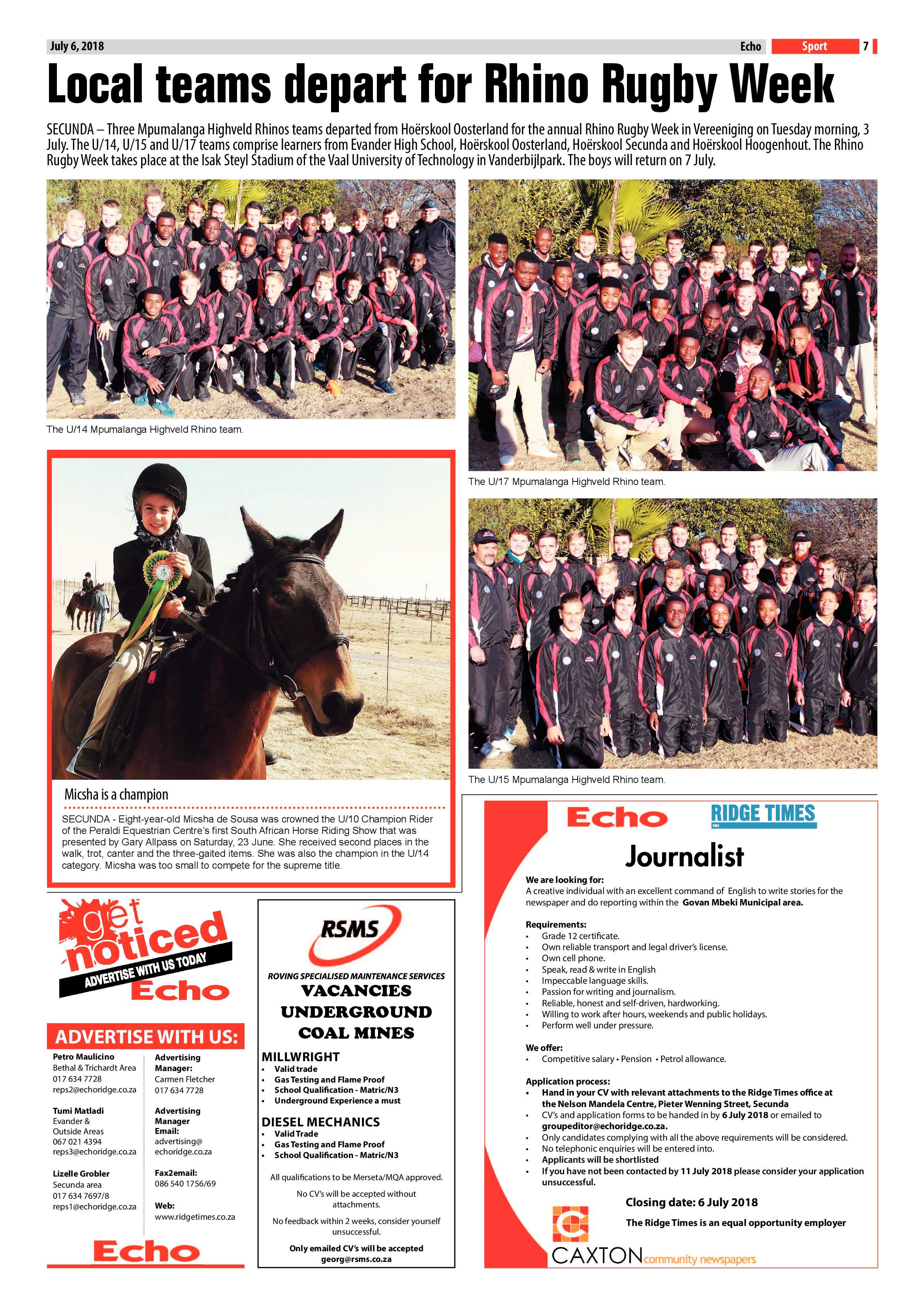 Echo 6 July 2018 page 7