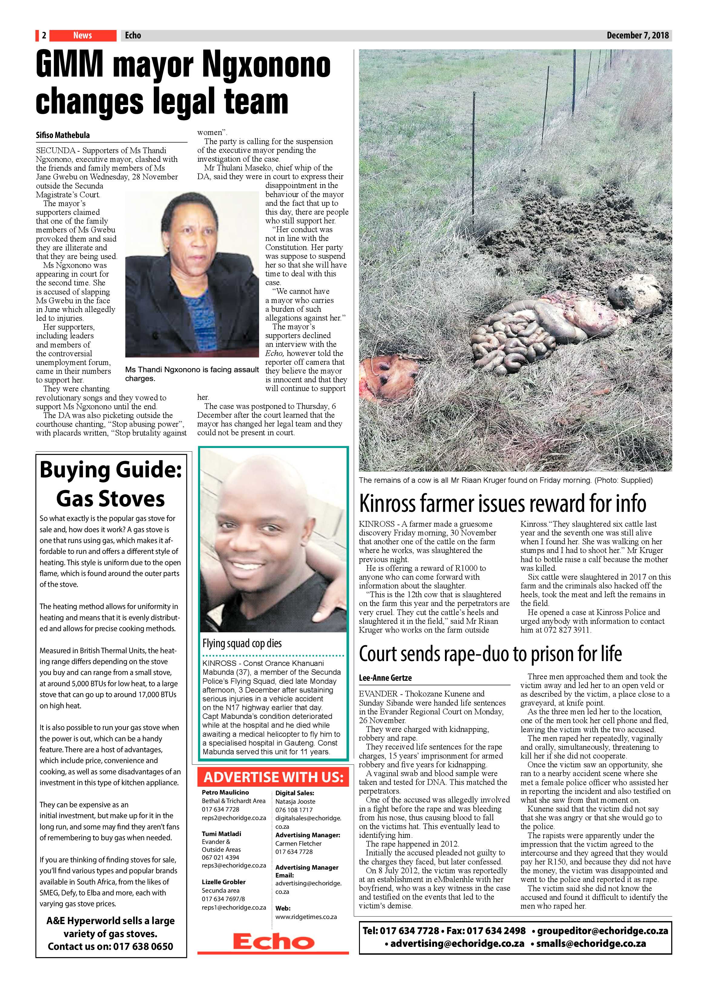 Echo 7 December 2018 page 2