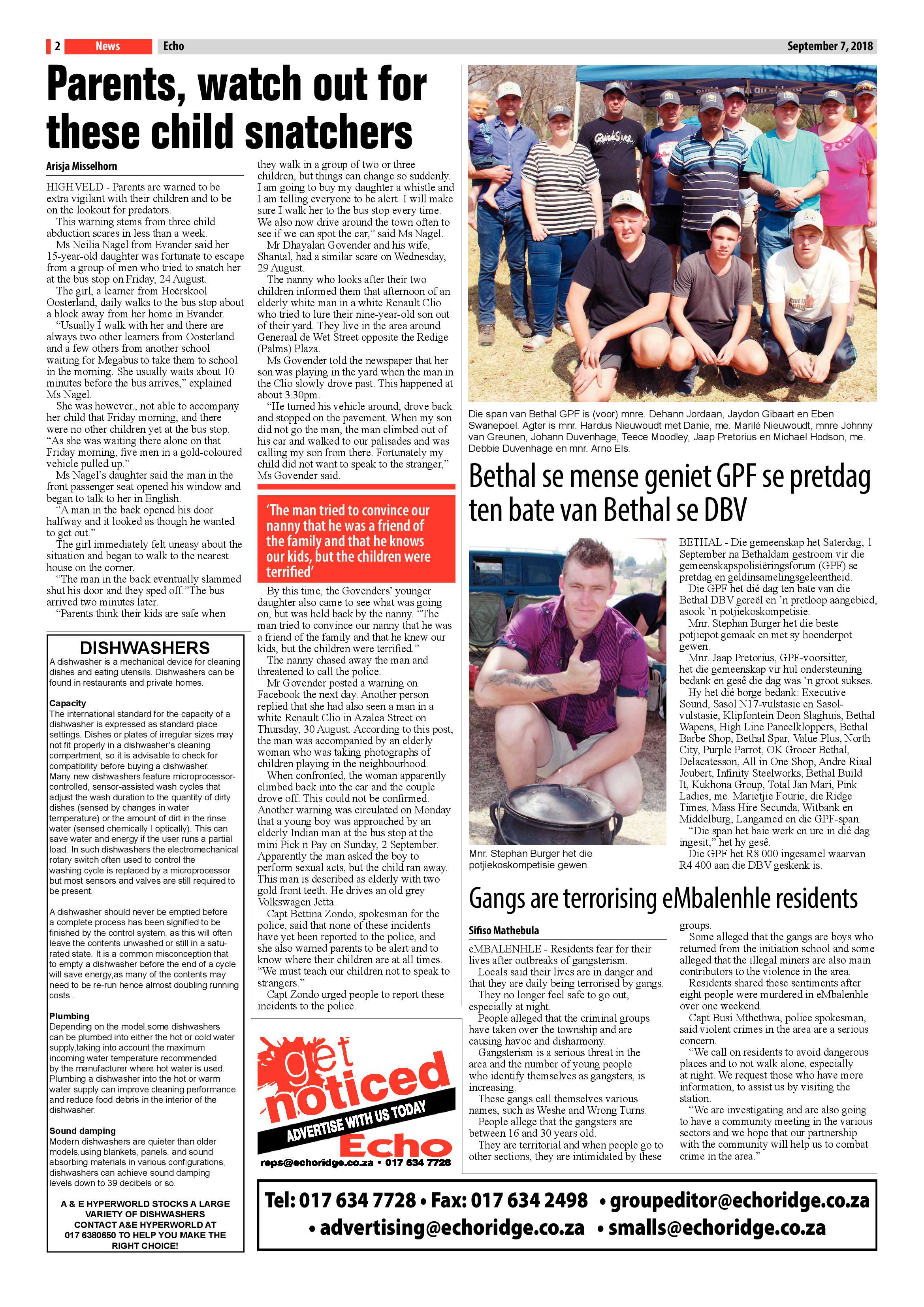 Echo 7 September 2018 page 2