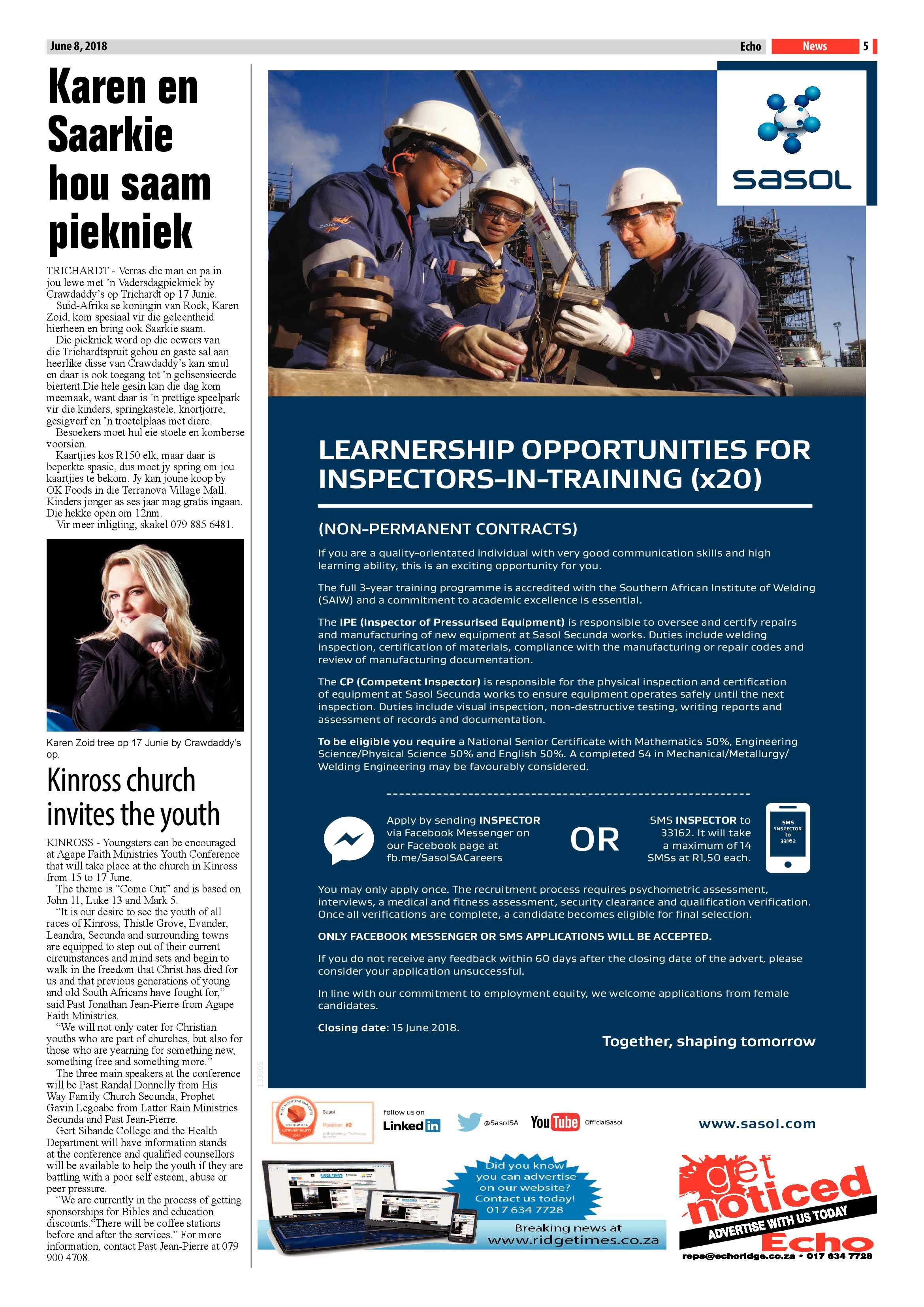 Echo 8 June 2018 page 5