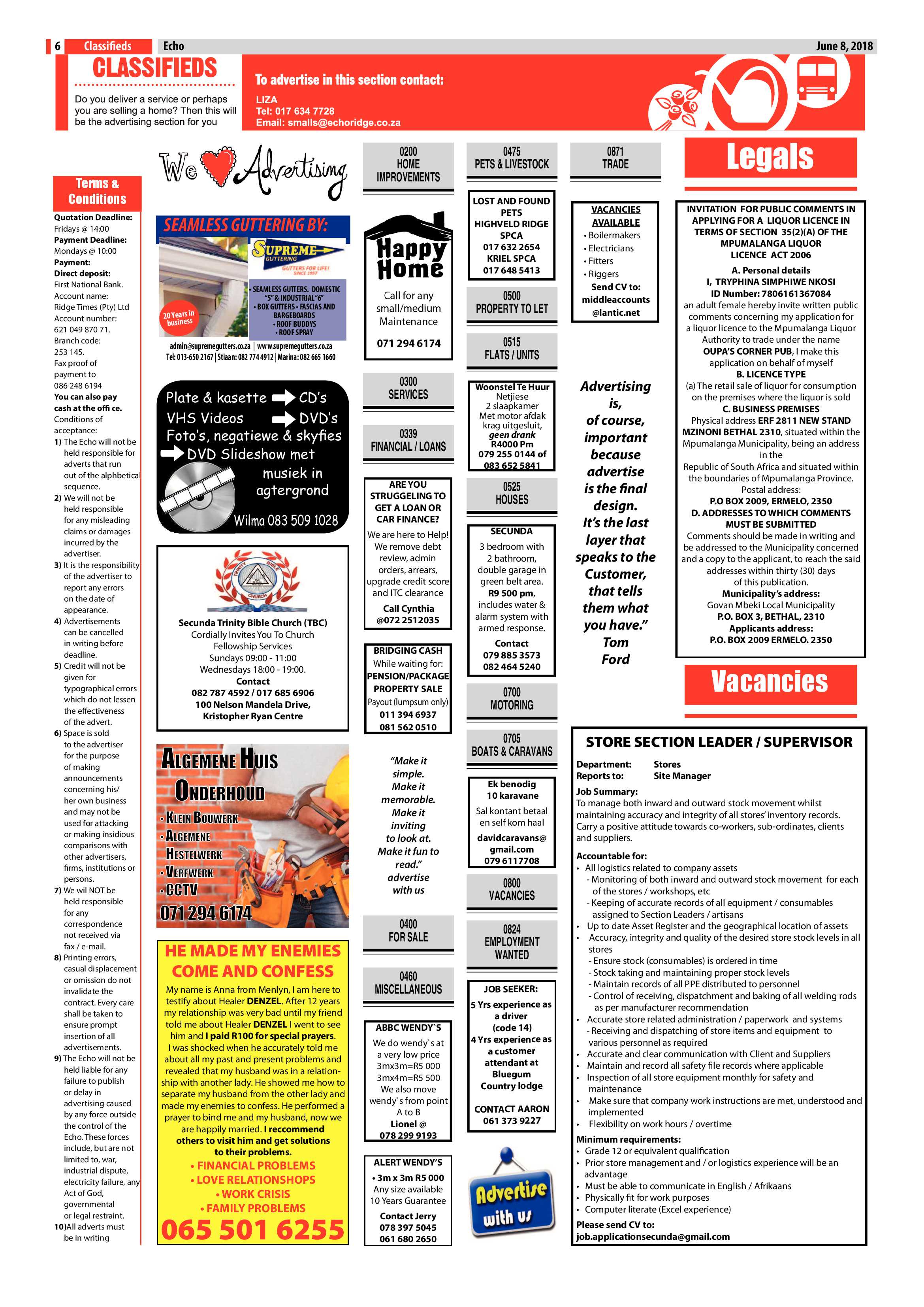 Echo 8 June 2018 page 6