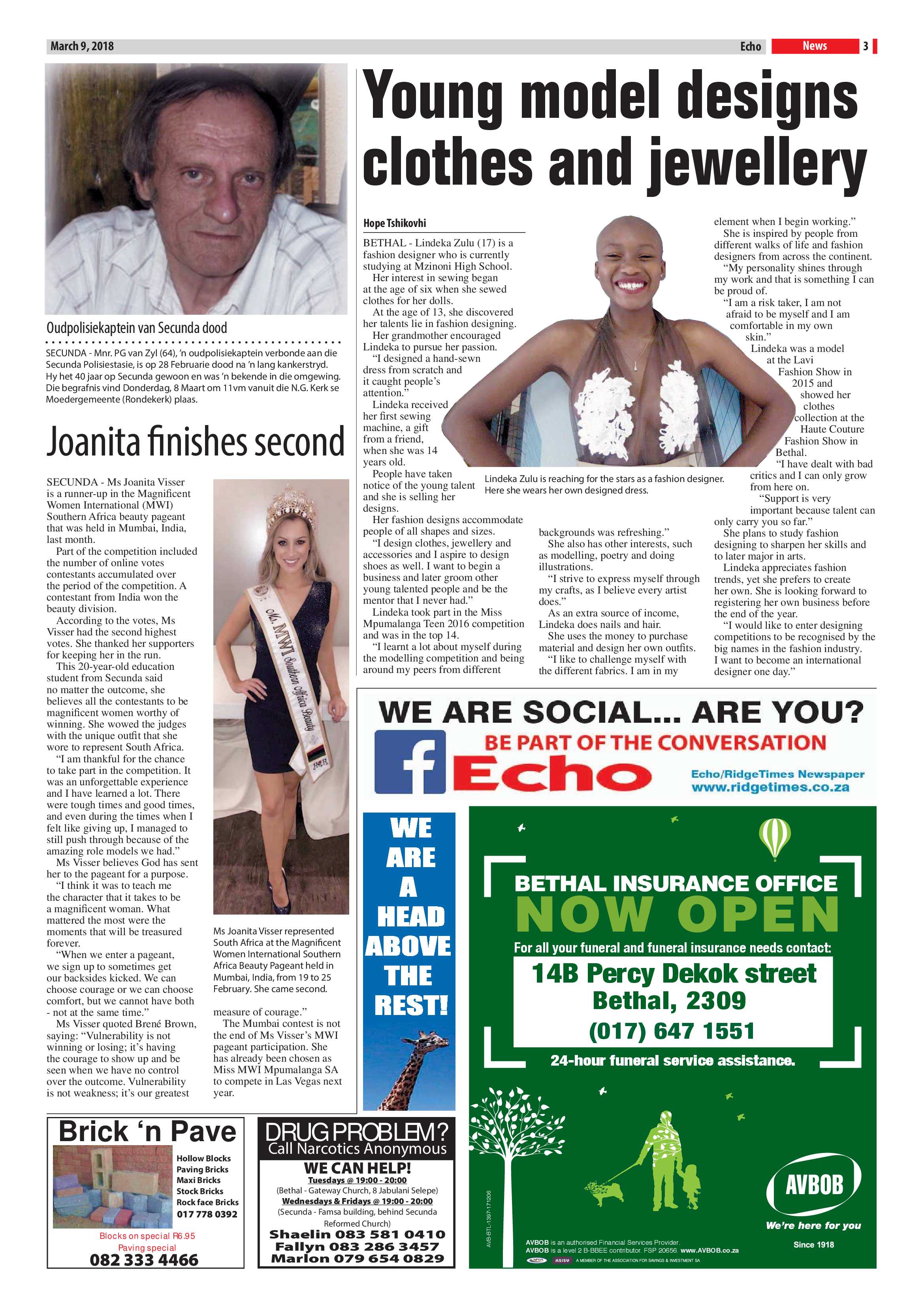Echo 9 March 2018 page 3