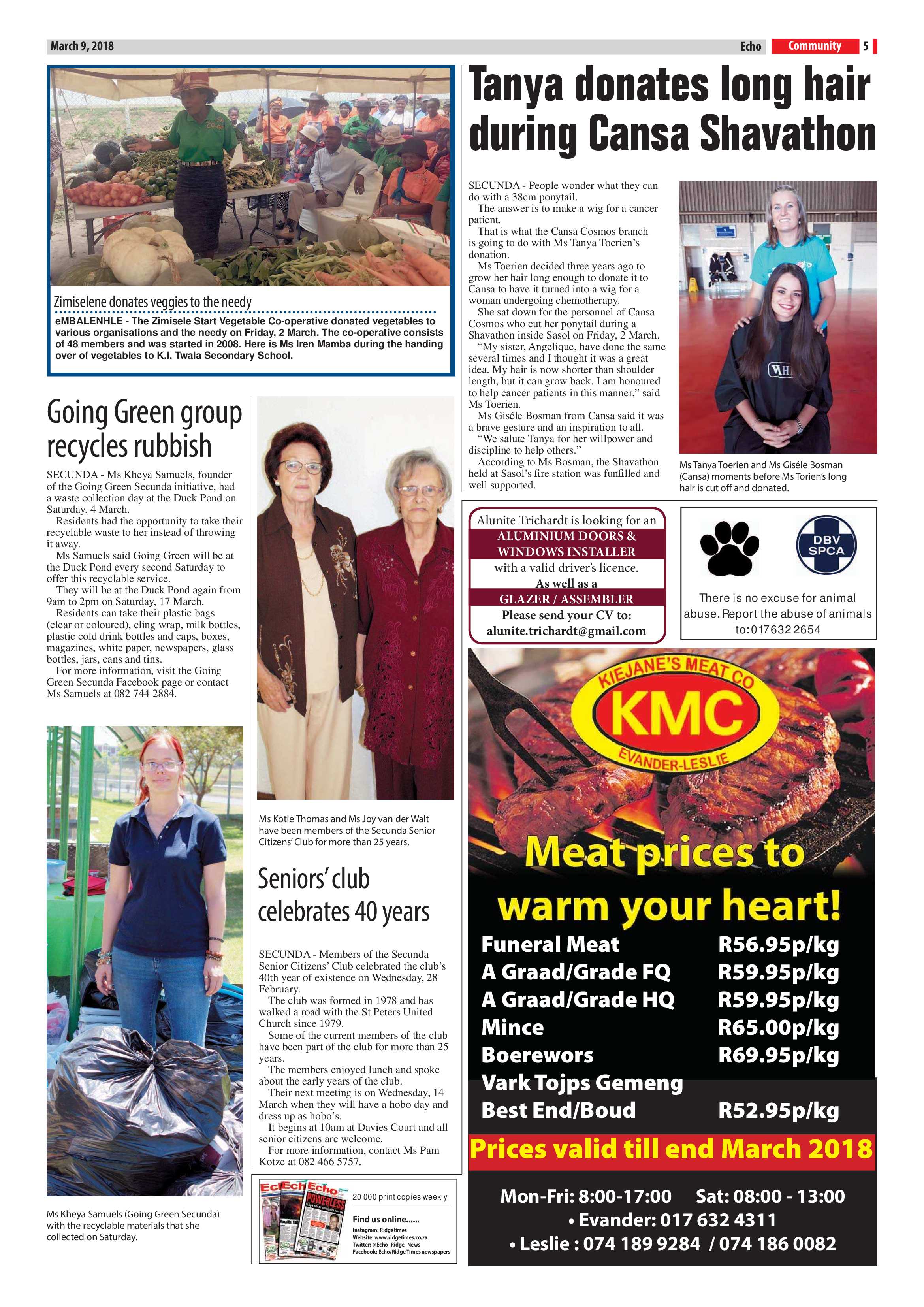 Echo 9 March 2018 page 5