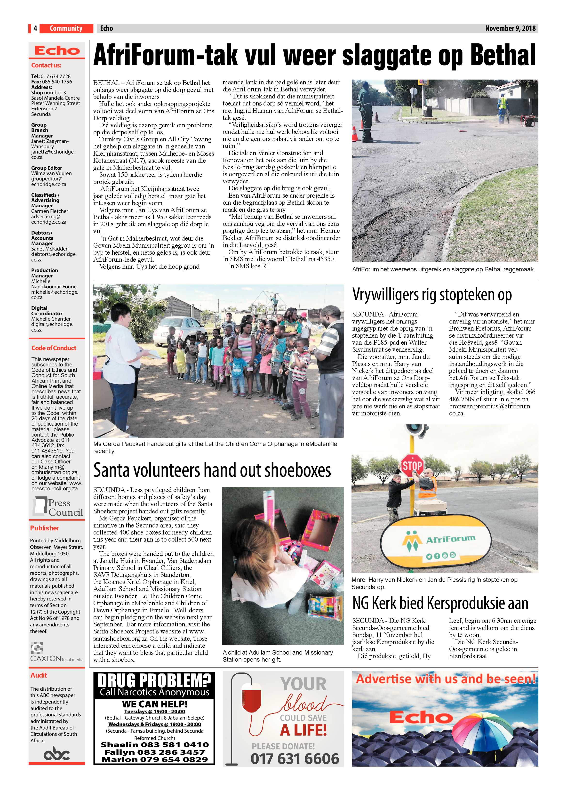 Echo 9 November 2018 page 4