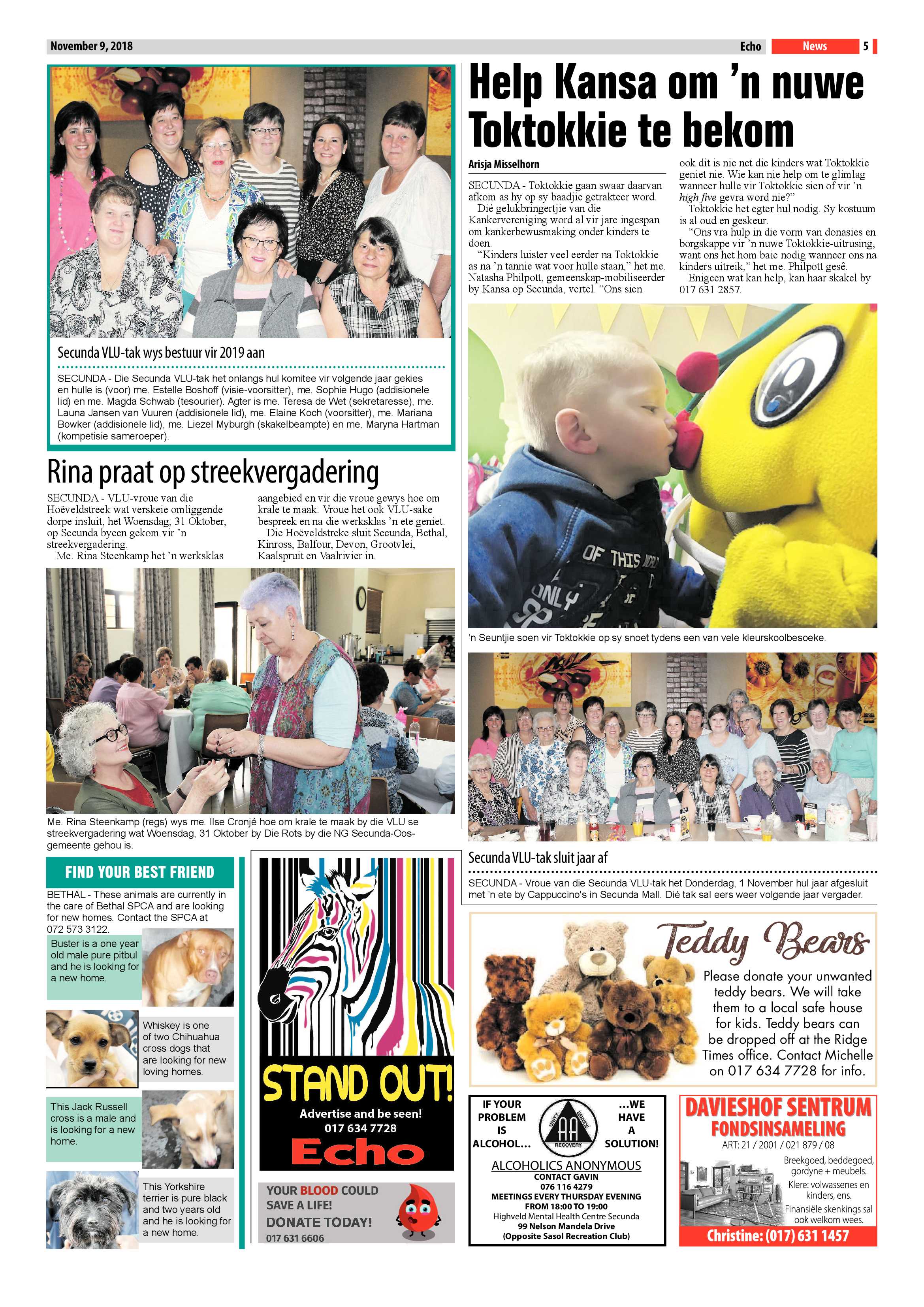 Echo 9 November 2018 page 5