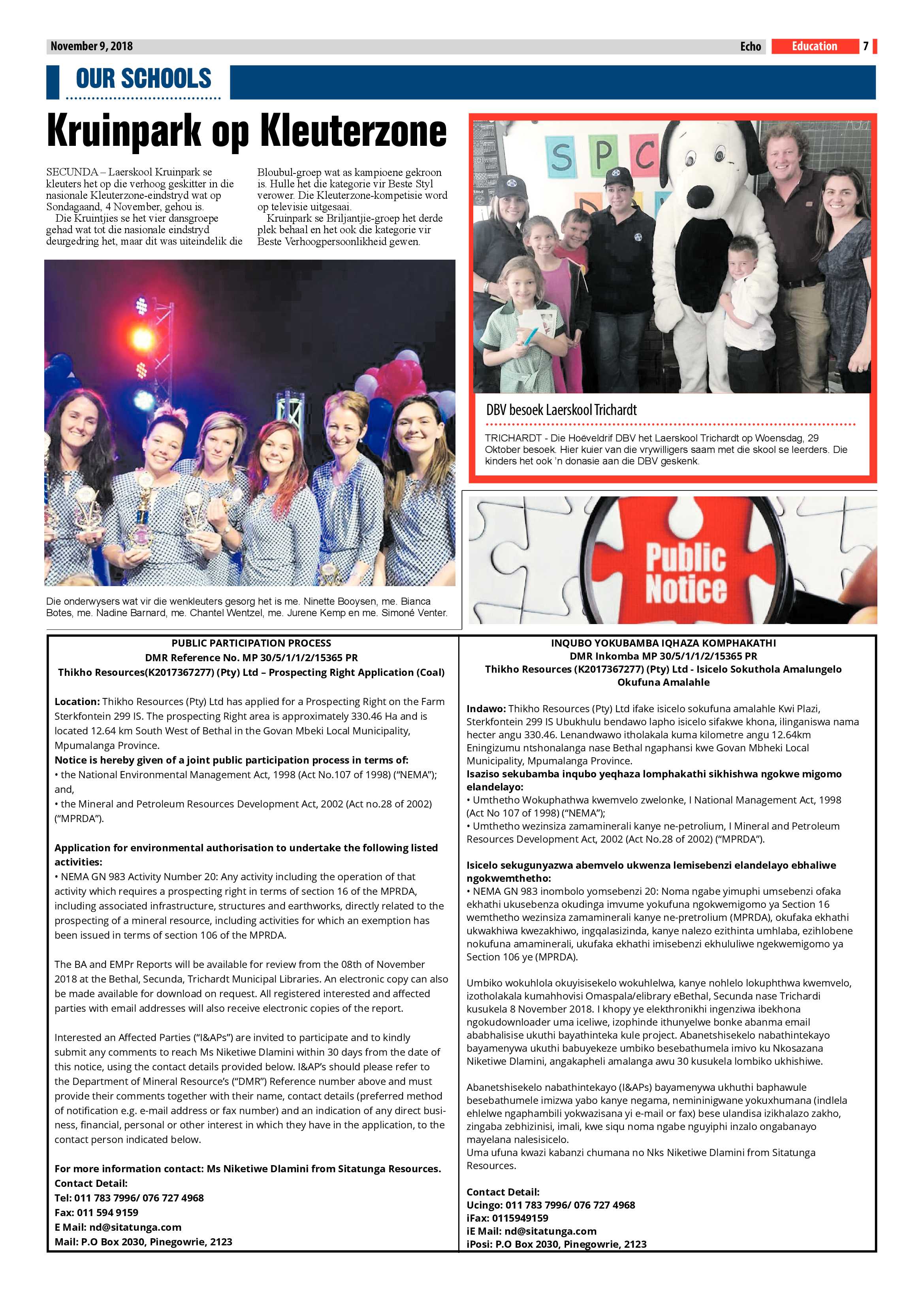 Echo 9 November 2018 page 7