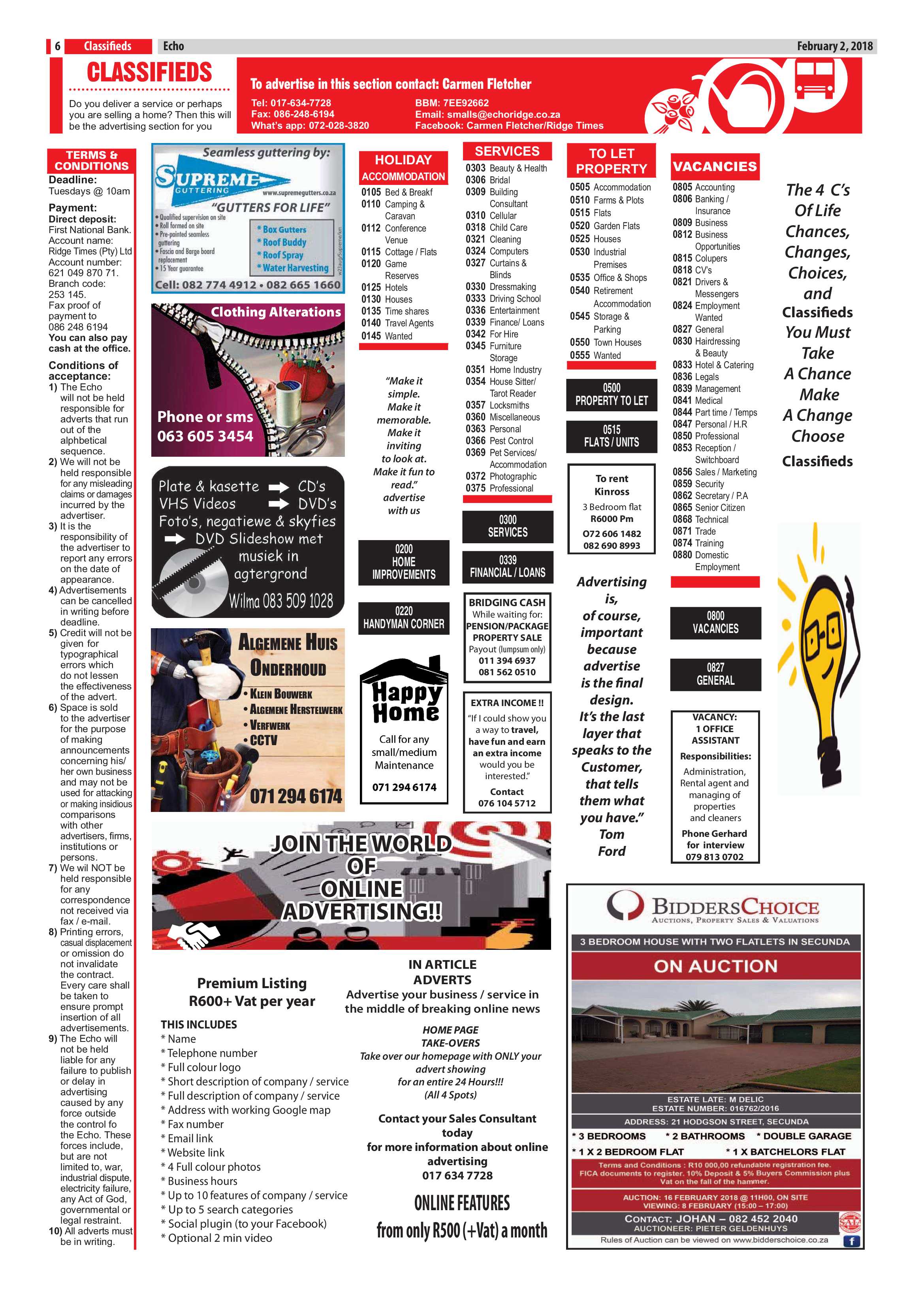 Echo Ridge 02 February 2018 page 6