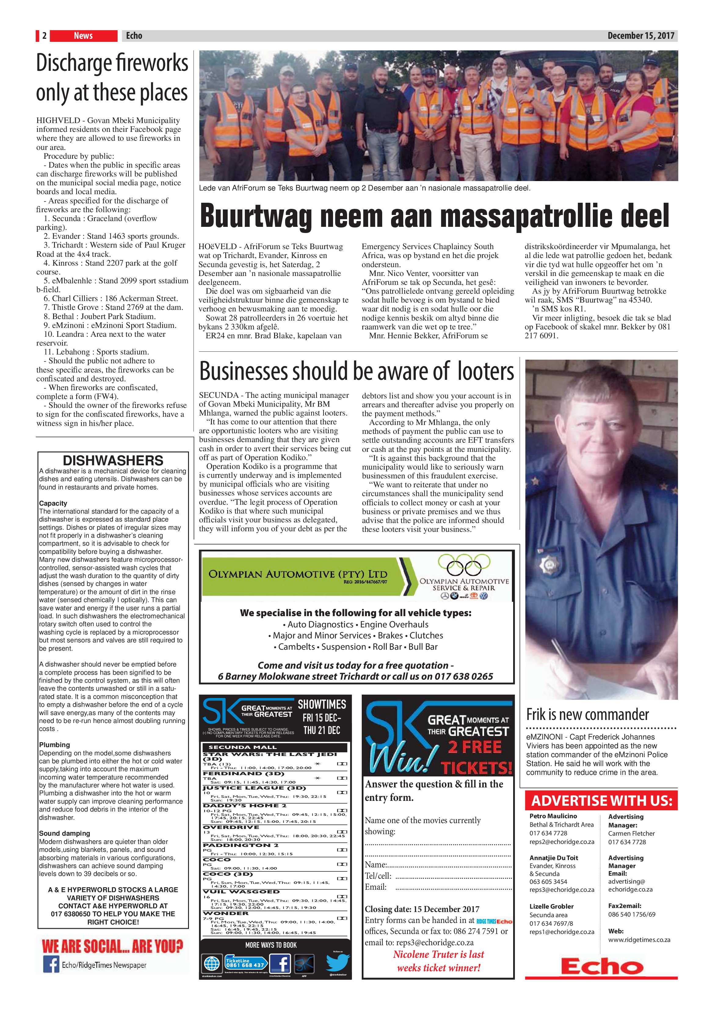 Echo 15 December 2017 page 2
