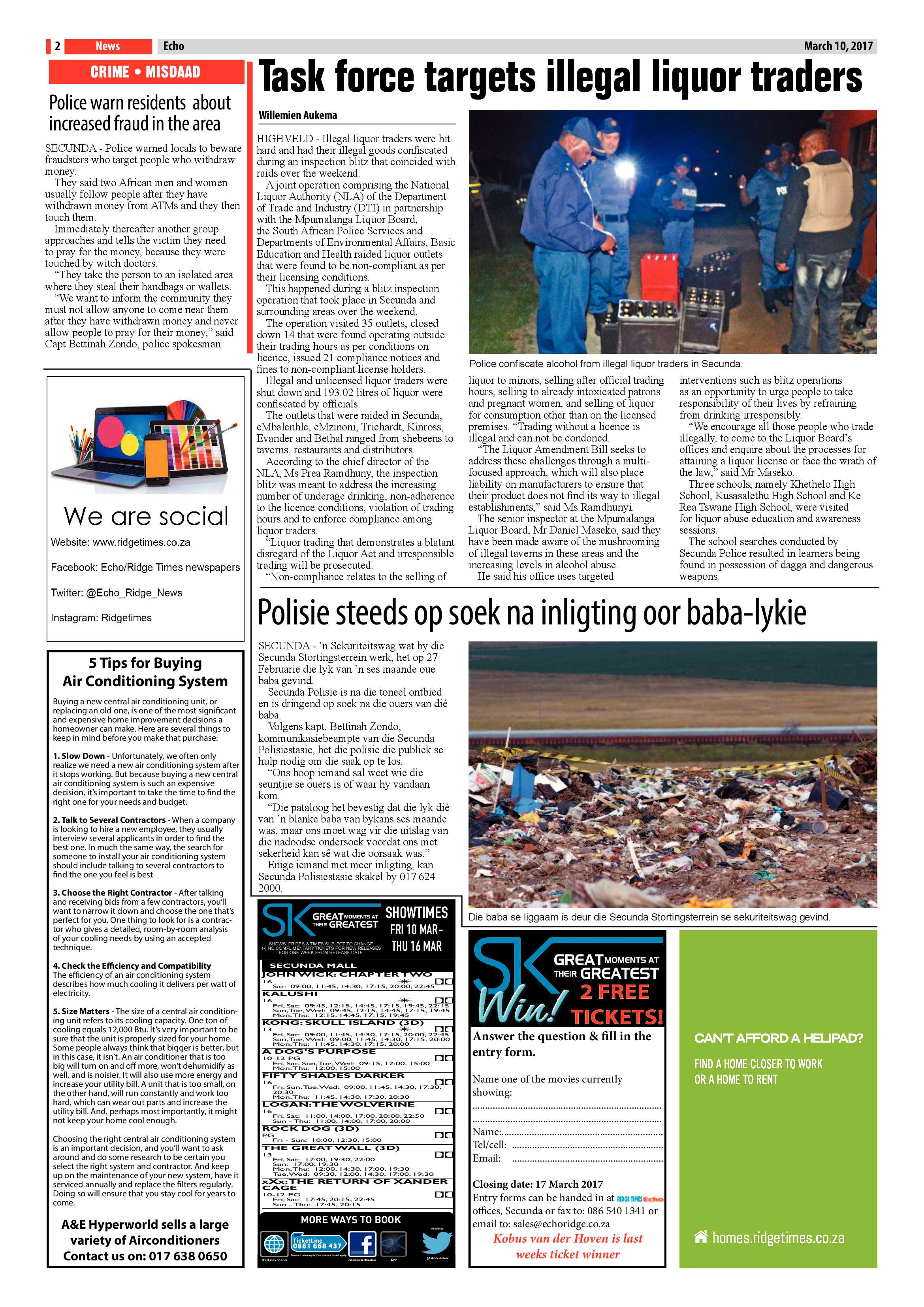 Echo, 10 March 2017 page 2