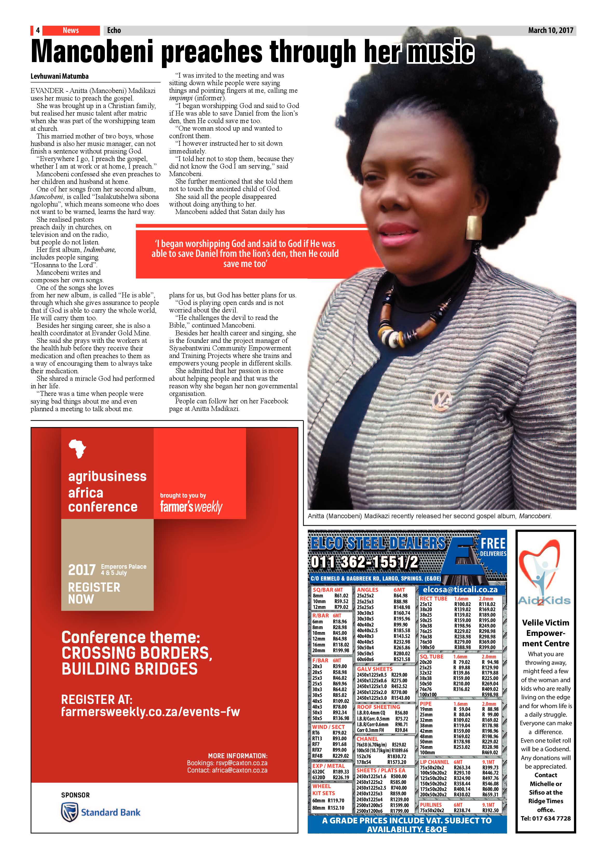 Echo, 10 March 2017 page 4