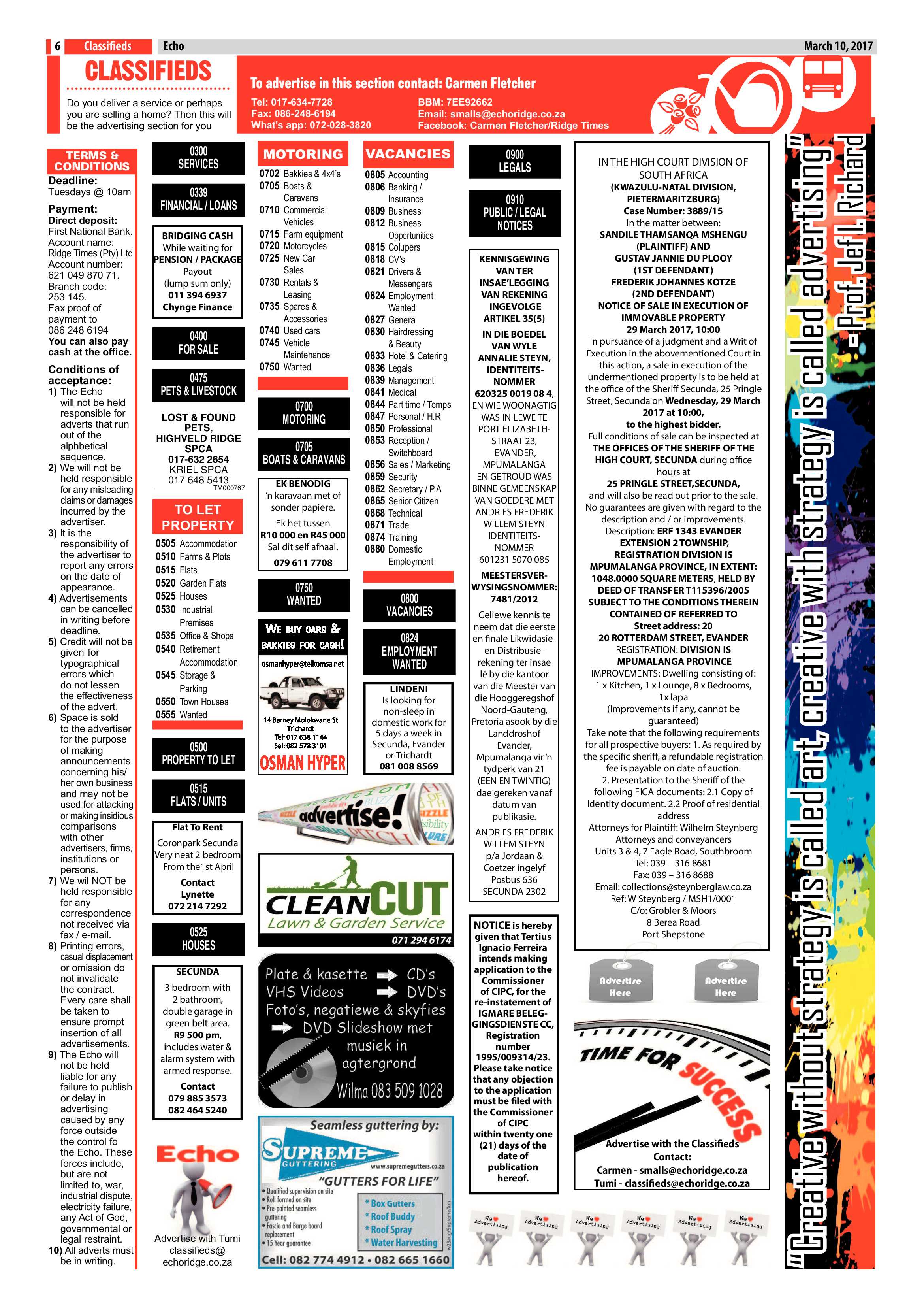 Echo, 10 March 2017 page 6