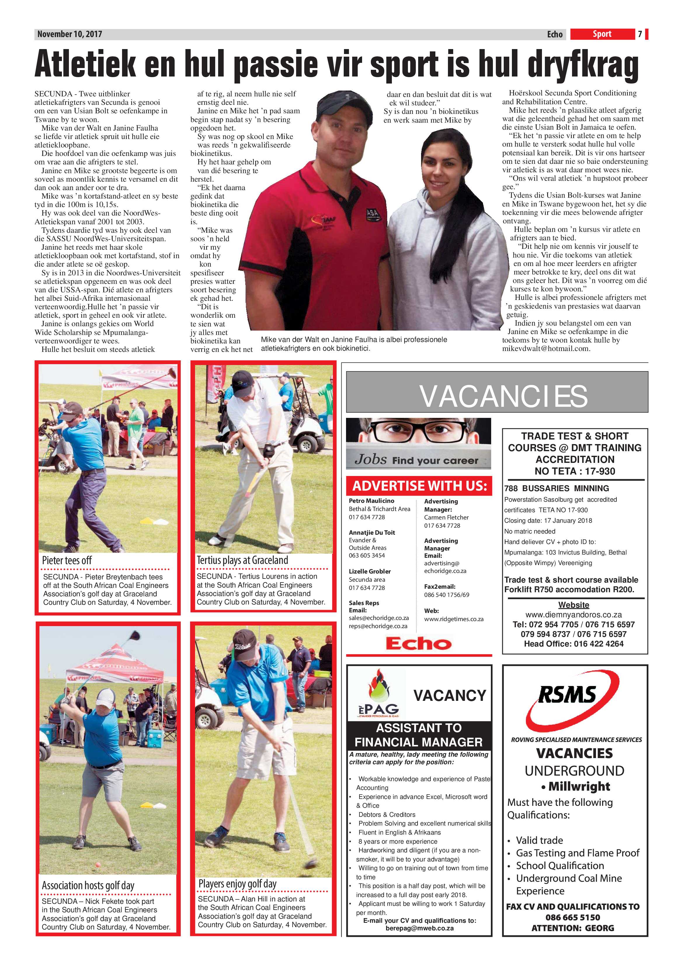 Echo, 10 November 2017 page 7