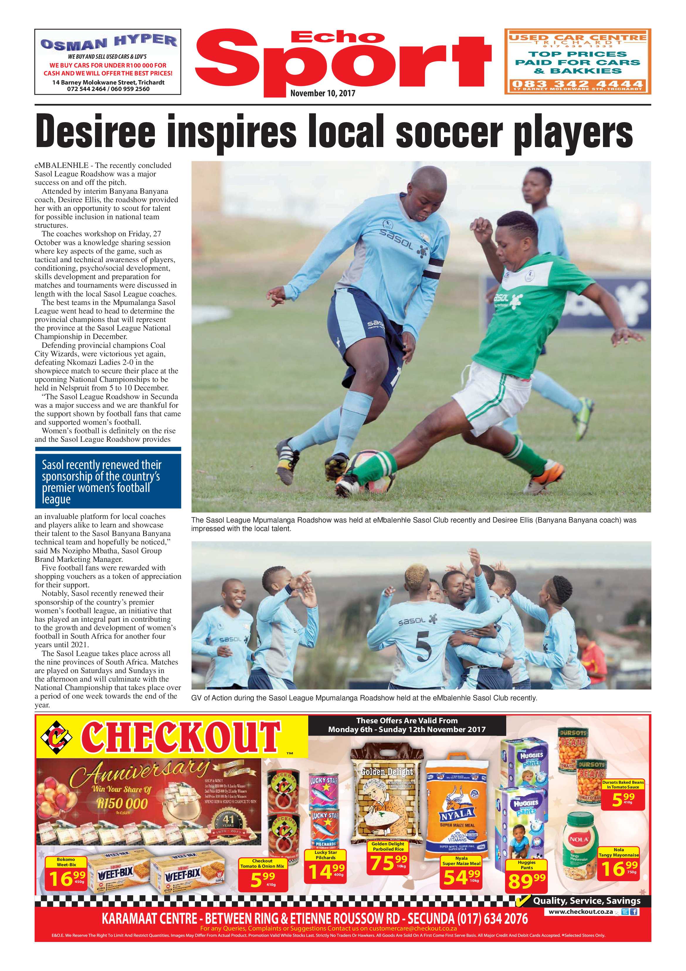 Echo, 10 November 2017 page 8