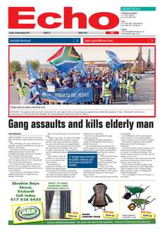 Echo, 10 November 2017