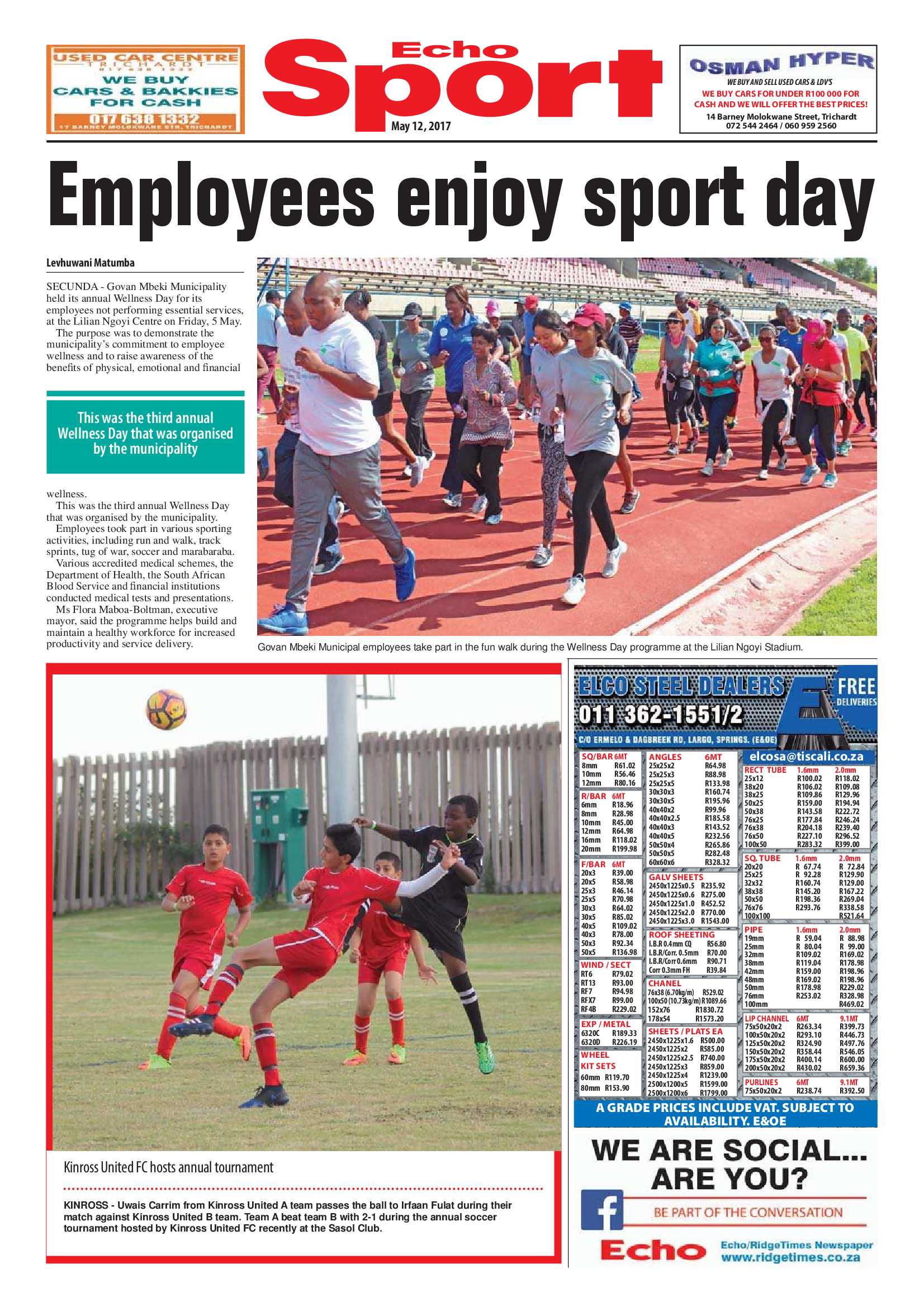 Echo, 12 May 2017 page 8