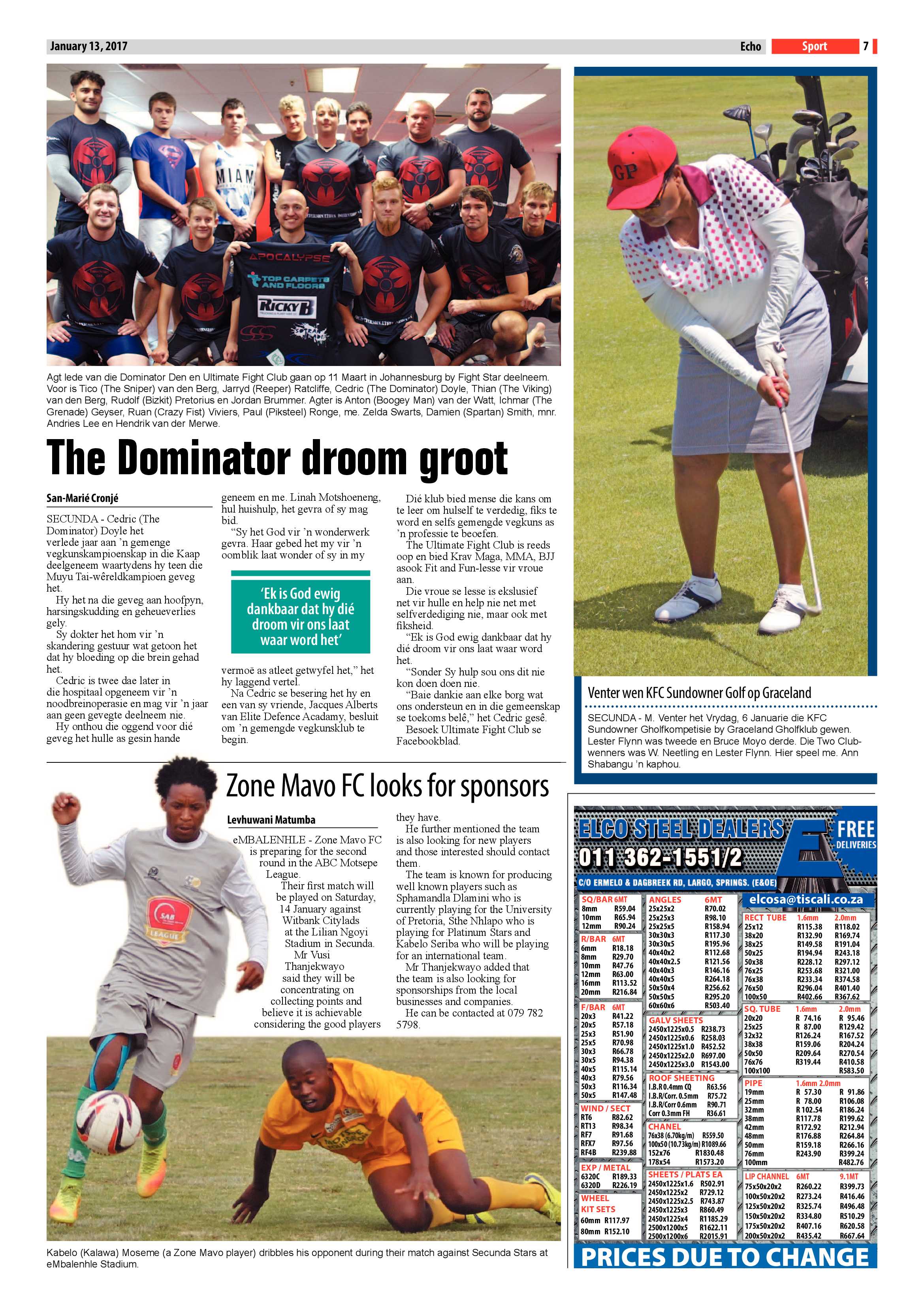 Echo, 13 January 2017 page 7