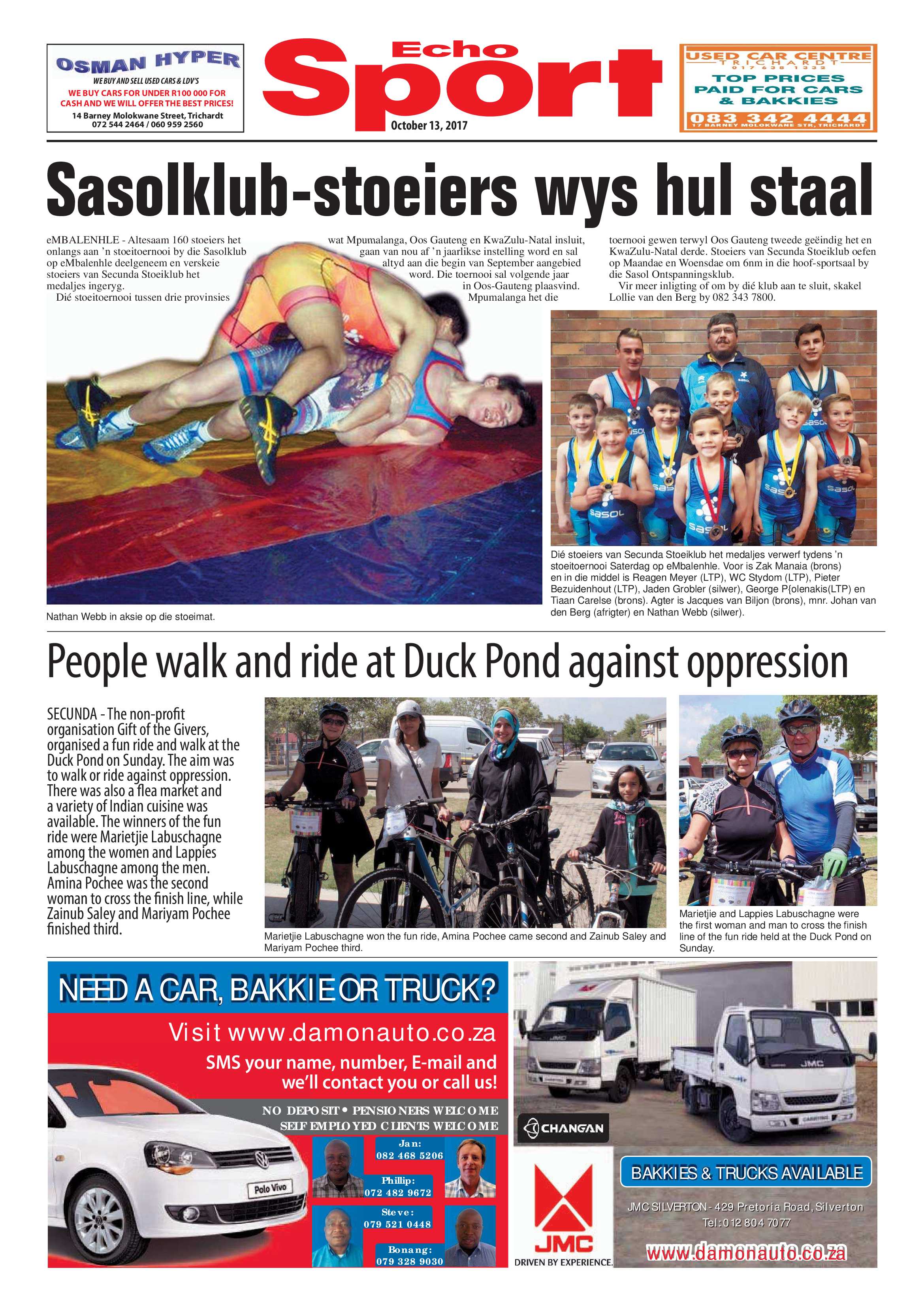 Echo, 13 October 2017 page 12