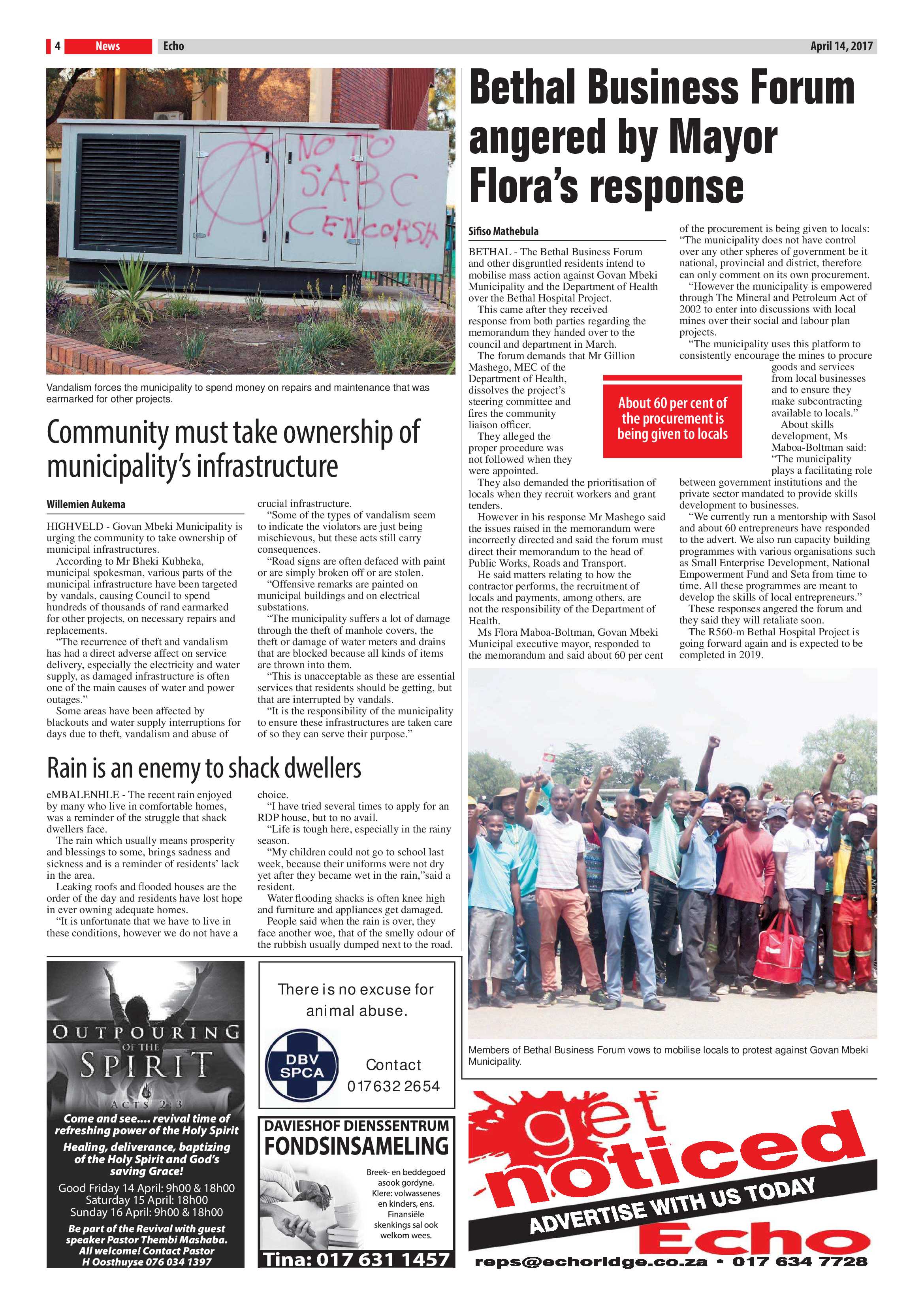 Echo, 14 April 2017 page 4