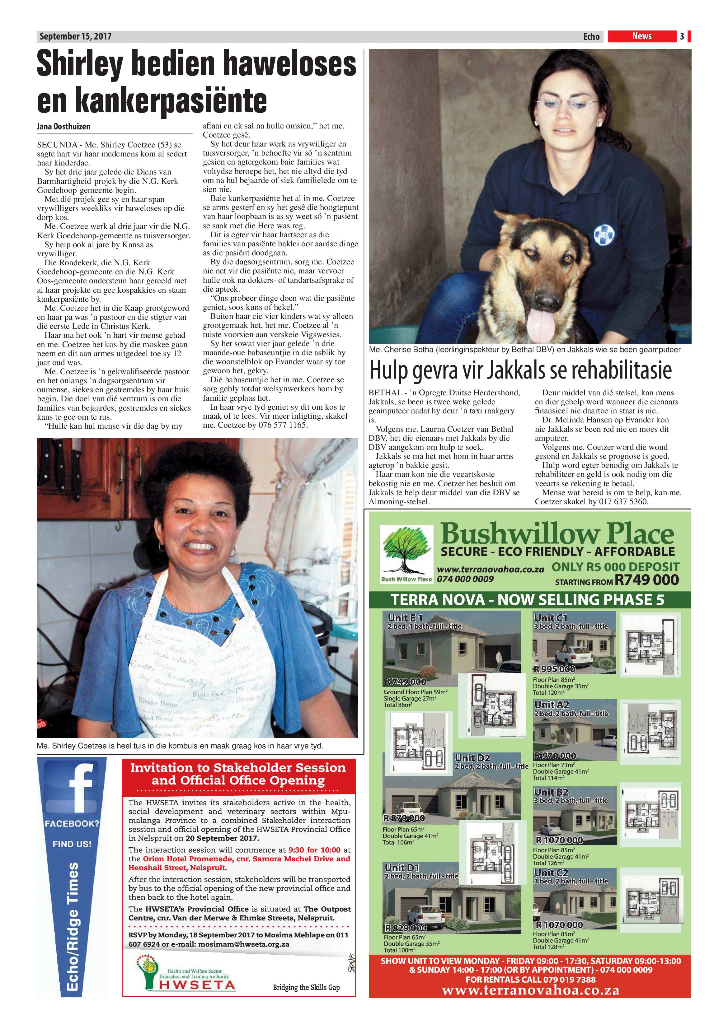 Echo, 15 September 2017 page 3