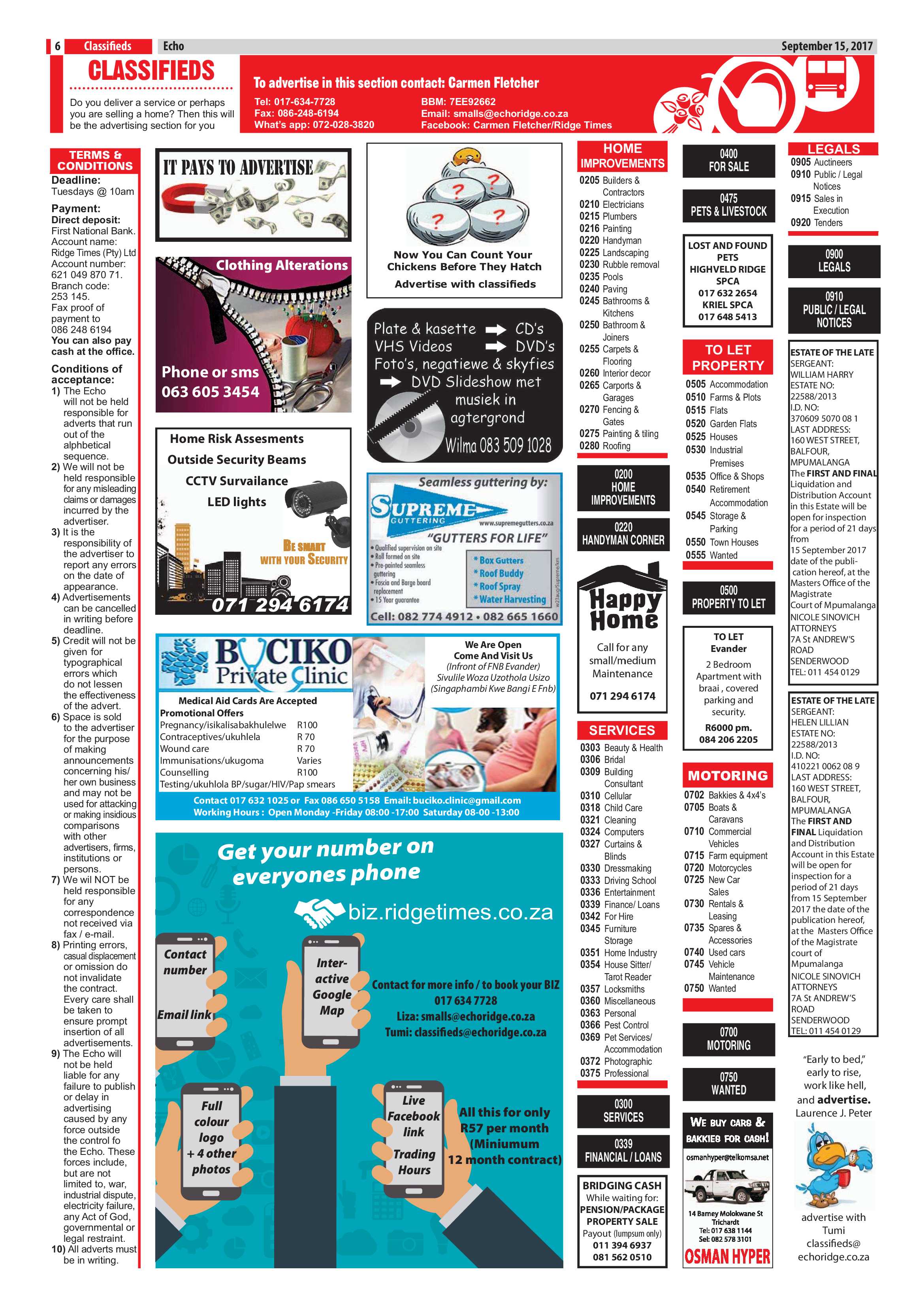 Echo, 15 September 2017 page 6