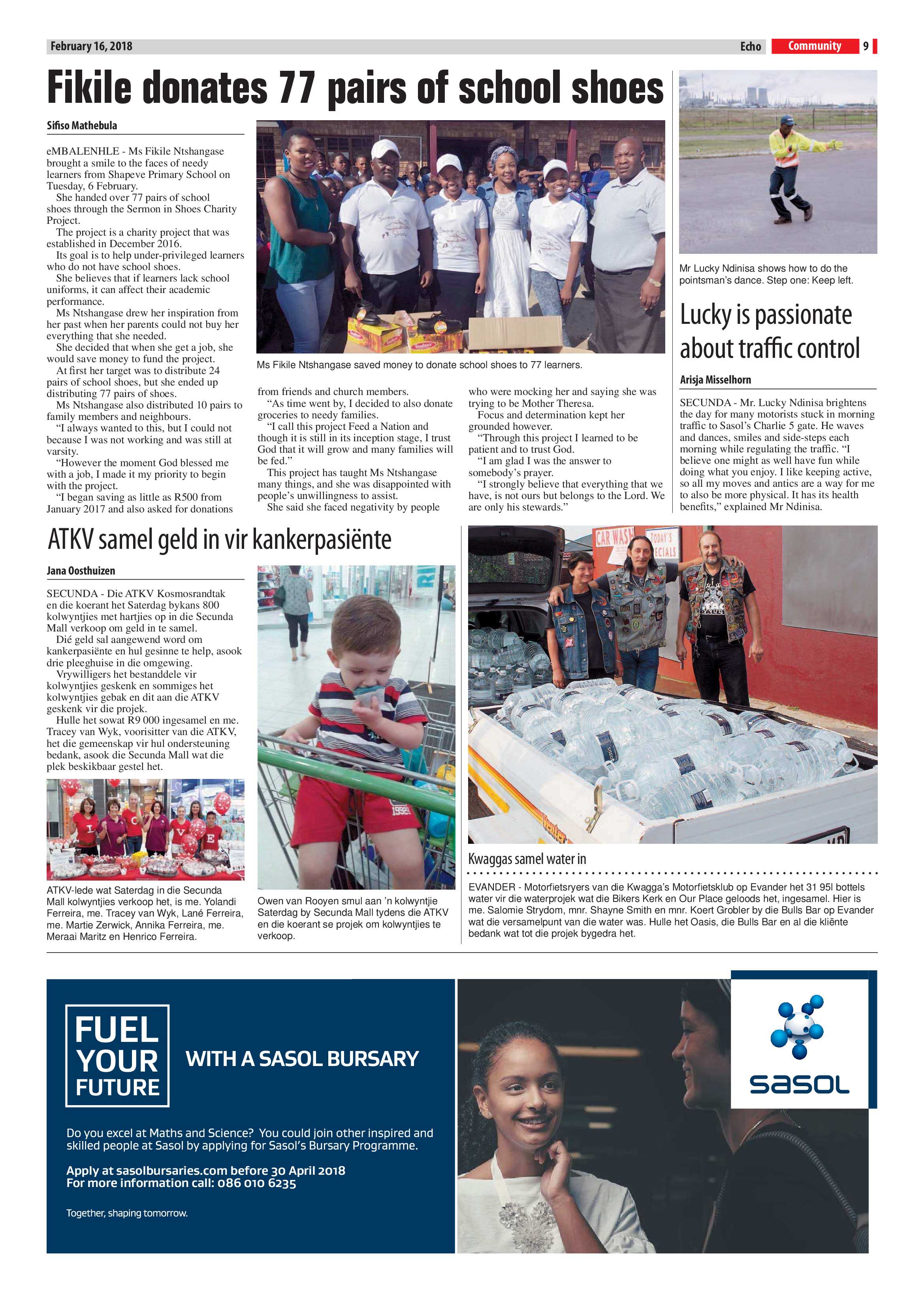 Echo, 16 February 2018 page 9