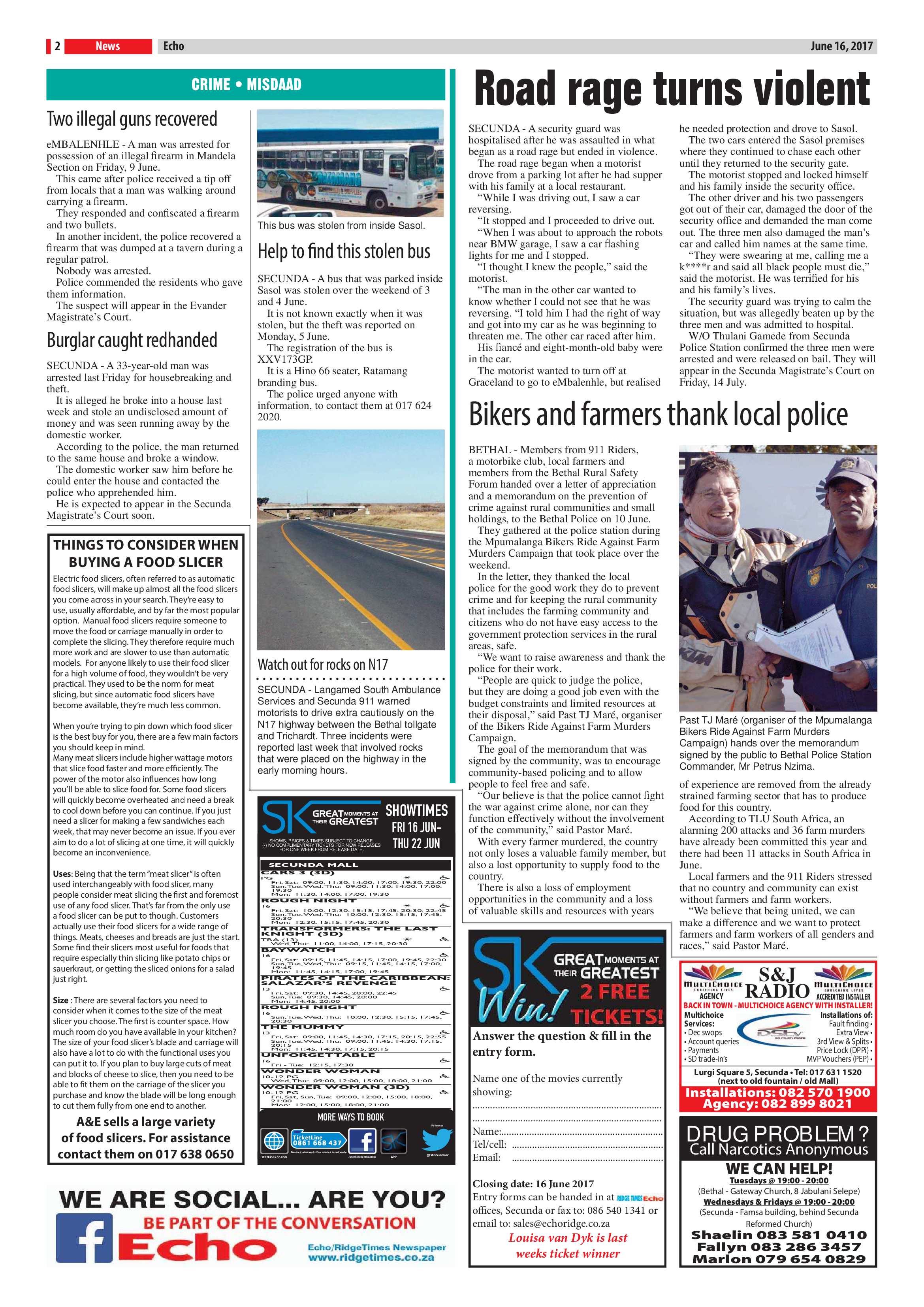 Echo, 16 June 2017 page 2