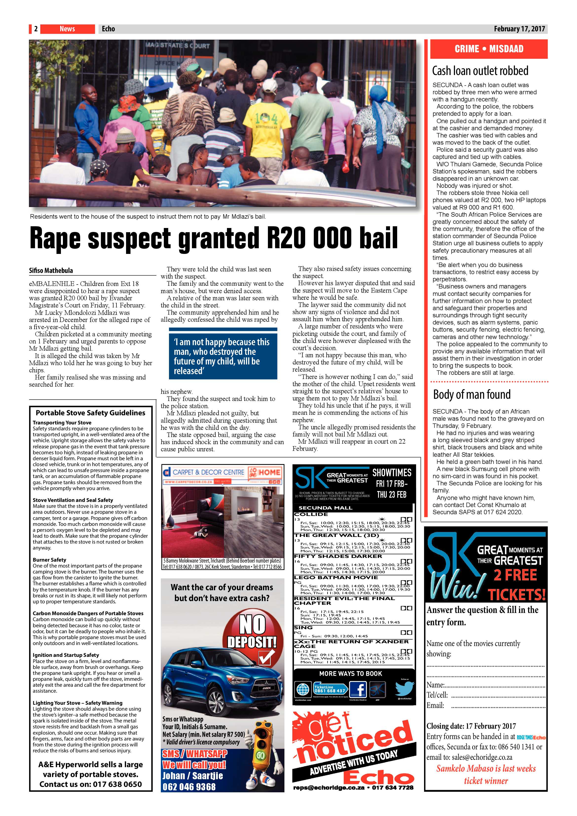 Echo, 17 February 2017 page 2