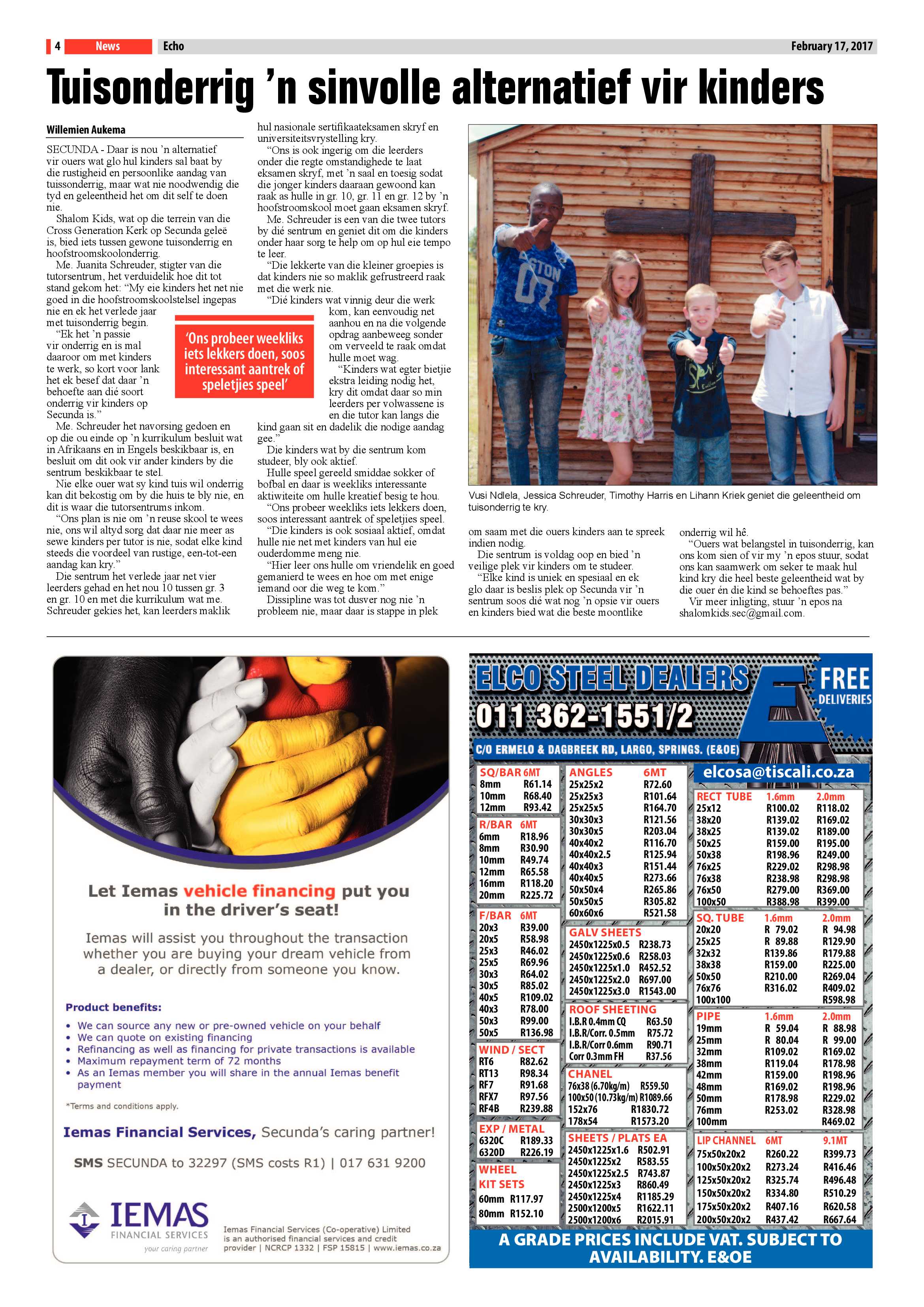 Echo, 17 February 2017 page 4