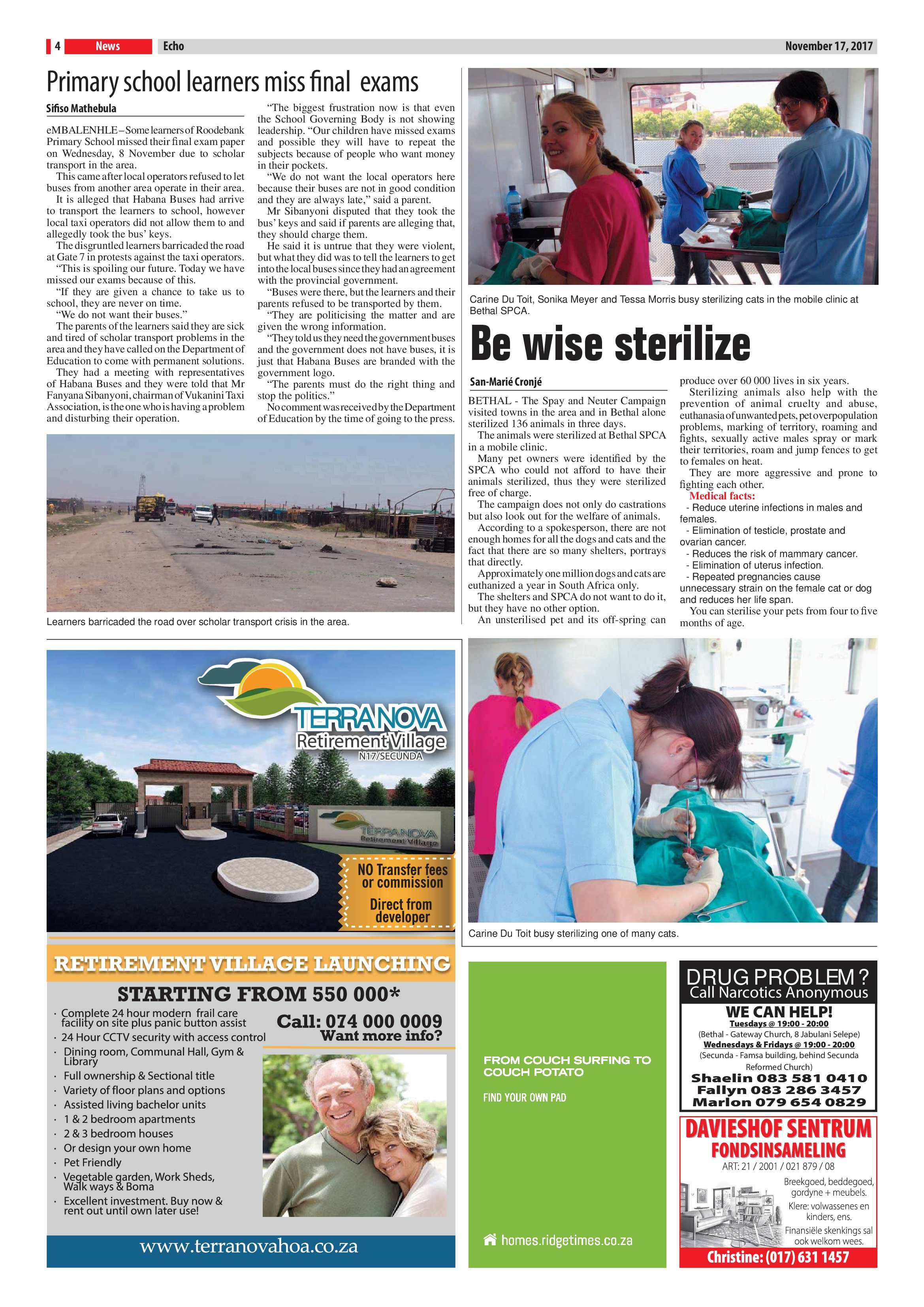 Echo, 17 November 2017 page 4