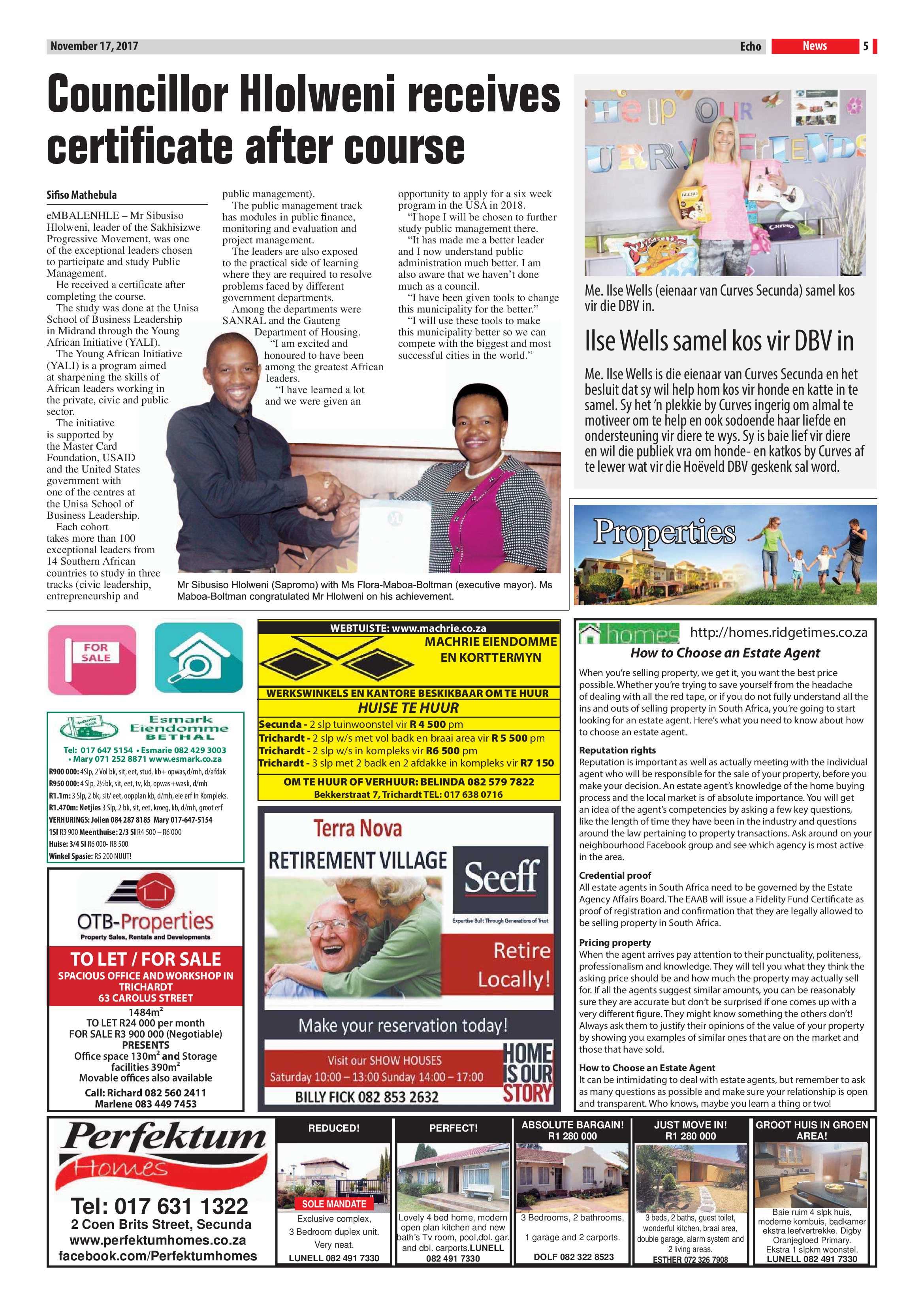 Echo, 17 November 2017 page 5