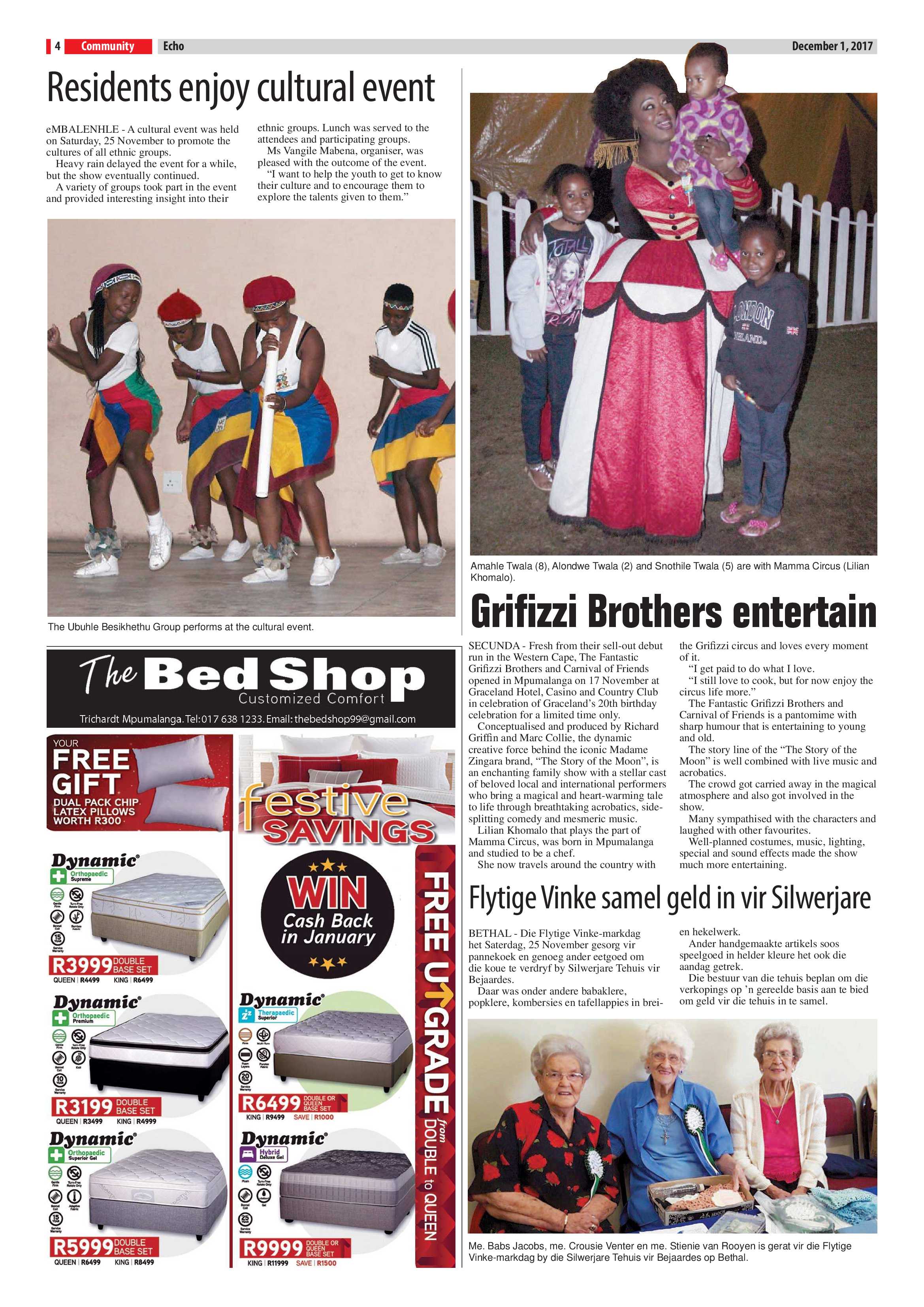 Echo, 1 December 2017 page 4