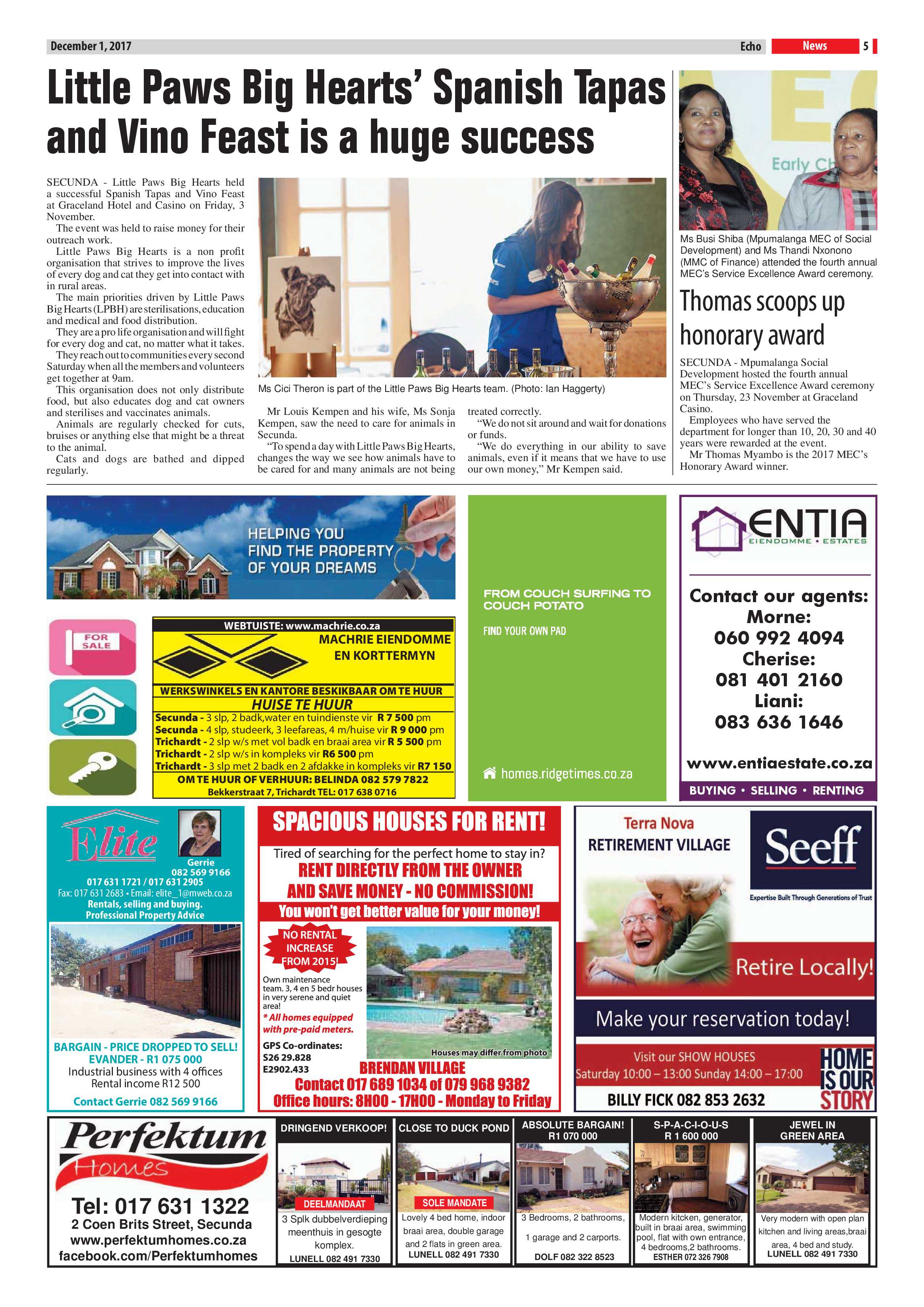 Echo, 1 December 2017 page 5