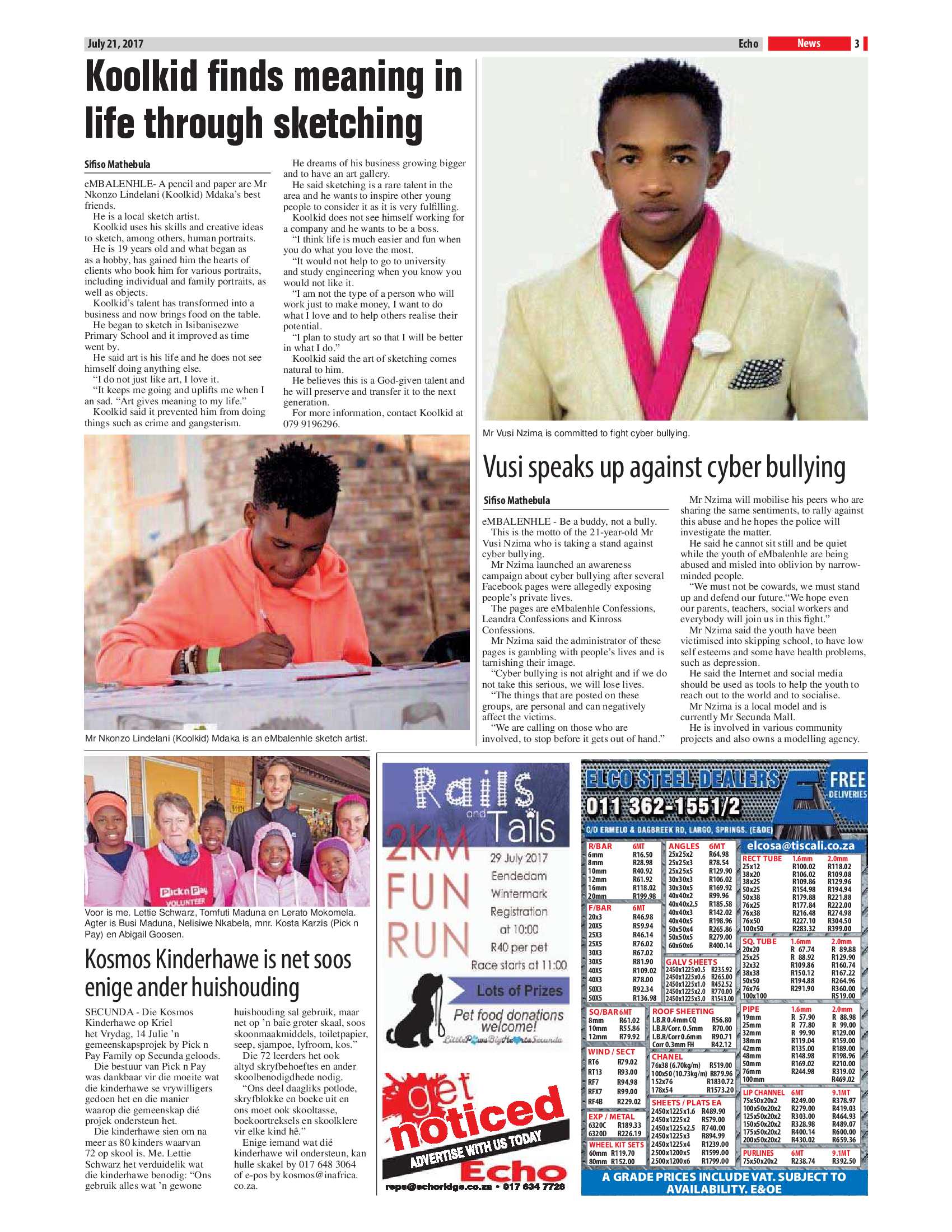 Echo, 21 July 2017 page 3